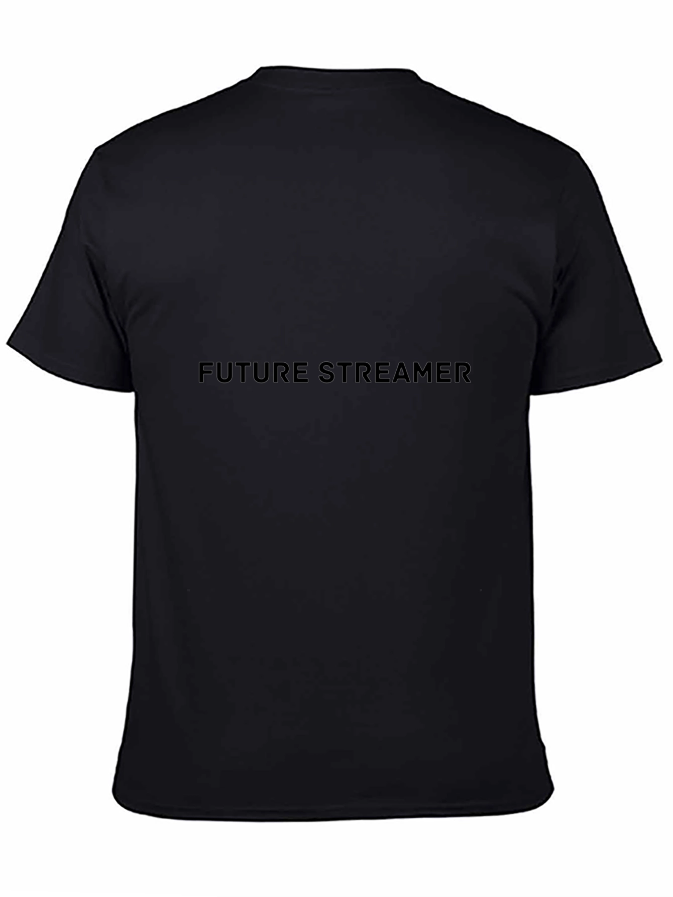 Future Streamer Black T-Shirt