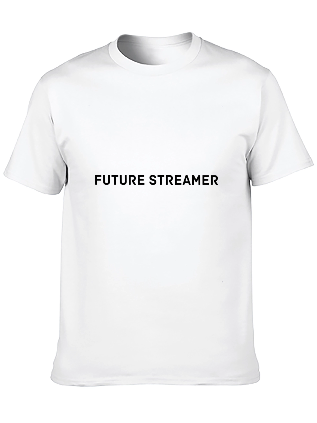Future Streamer Black T-Shirt