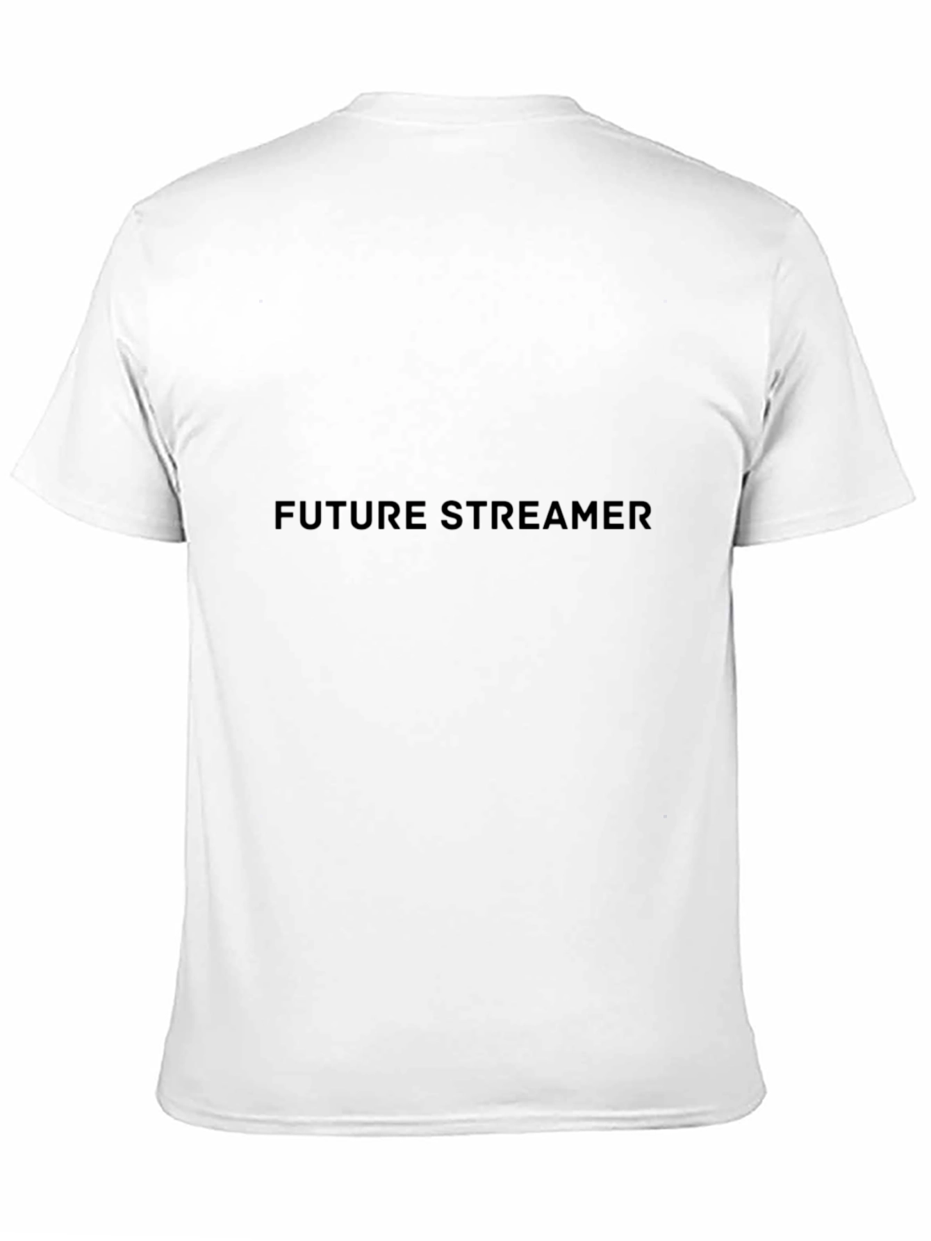 Future Streamer Black T-Shirt