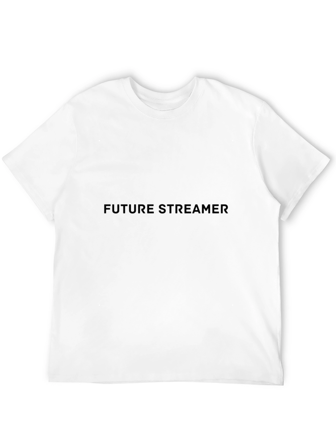 Future Streamer Black T-Shirt