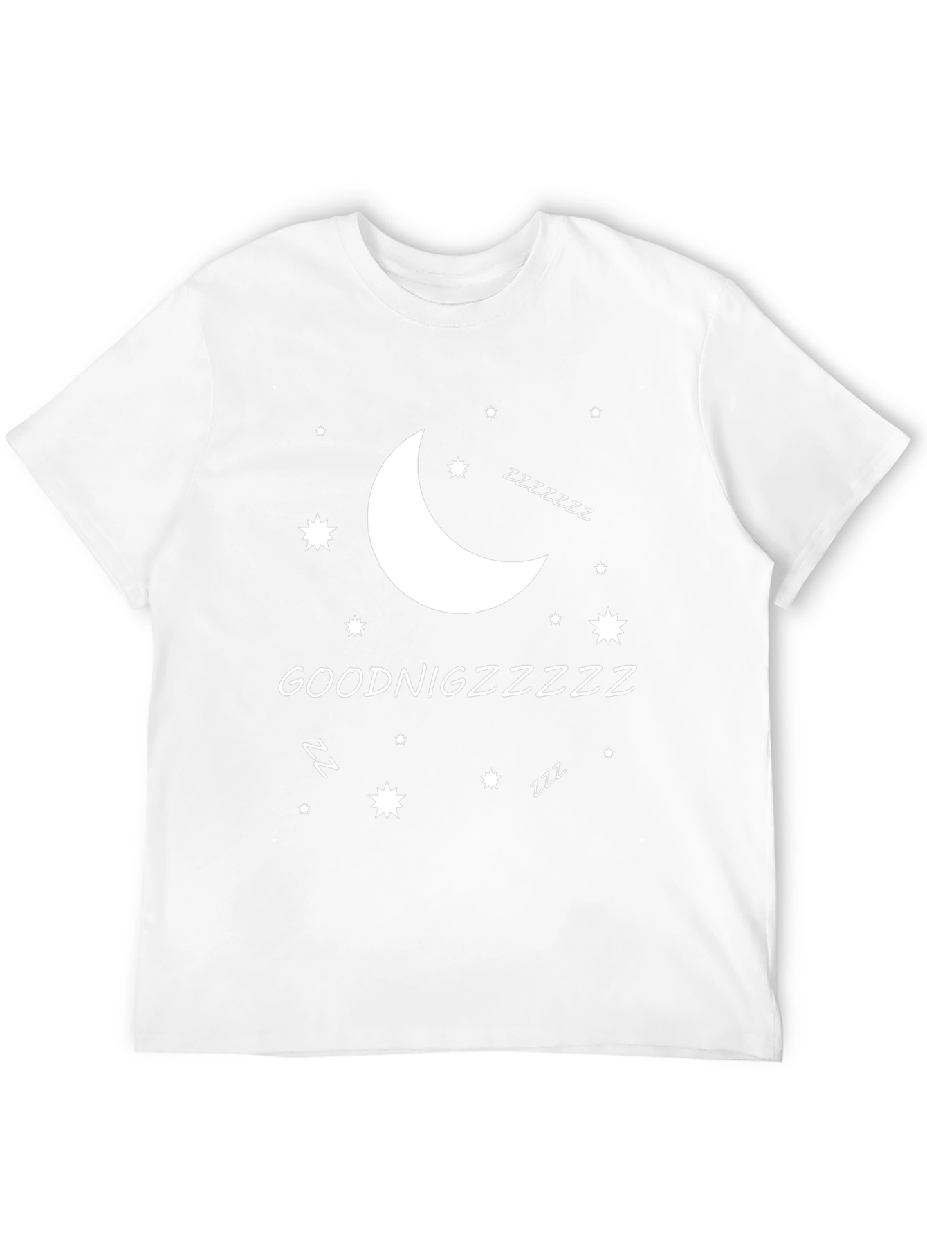 Goodnight Zzzz T-Shirt - Mens Sleepwear
