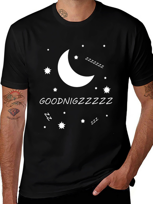 Goodnight Zzzz T-Shirt - Mens Sleepwear