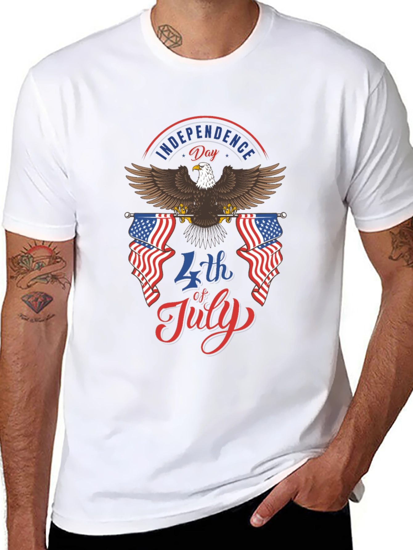 Independence Day Eagle Graphic Tee