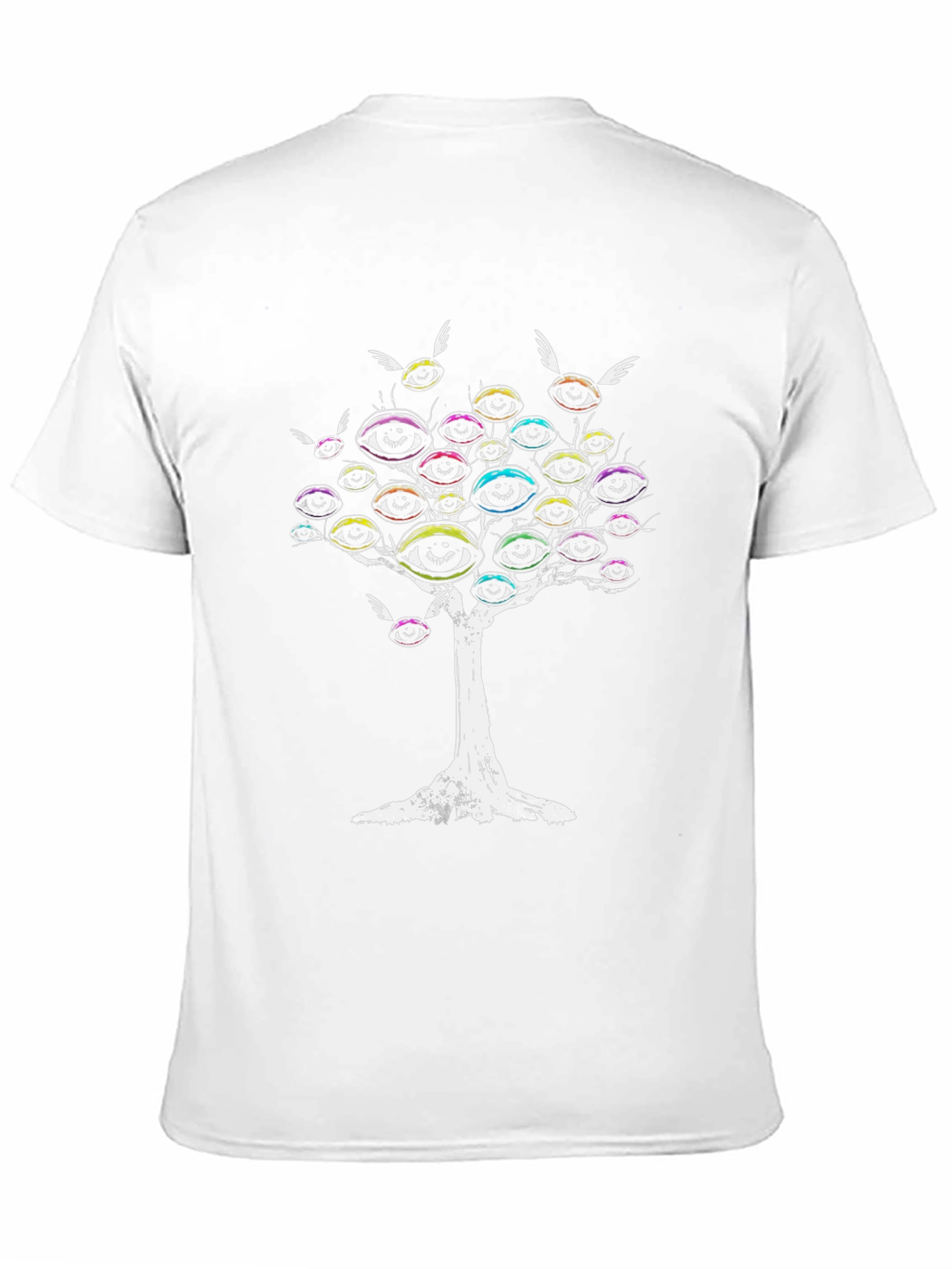 Eye Tree Graphic Tee - Mens Black T-Shirt
