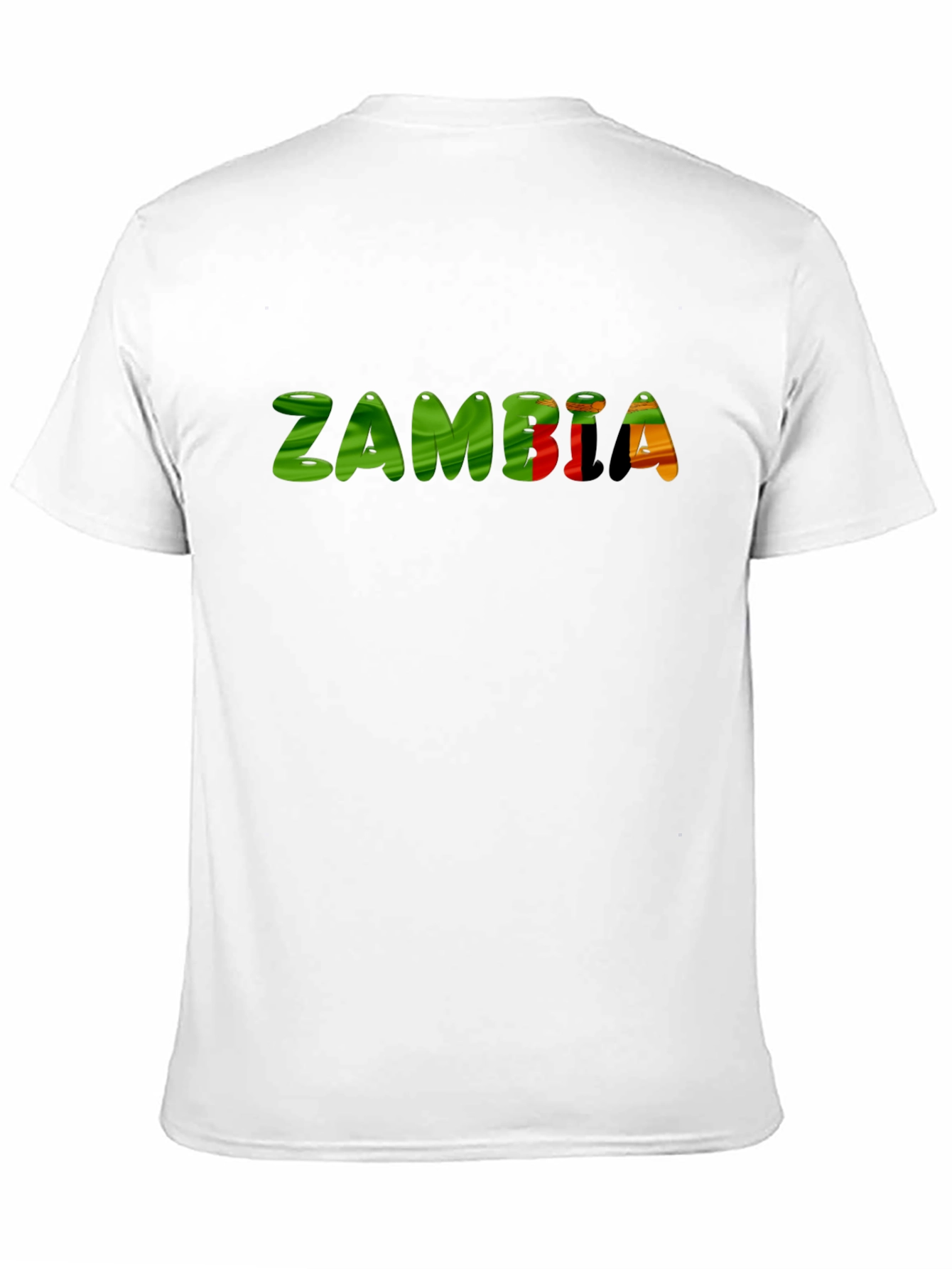 Zambia T-Shirt - Africa Flag Design