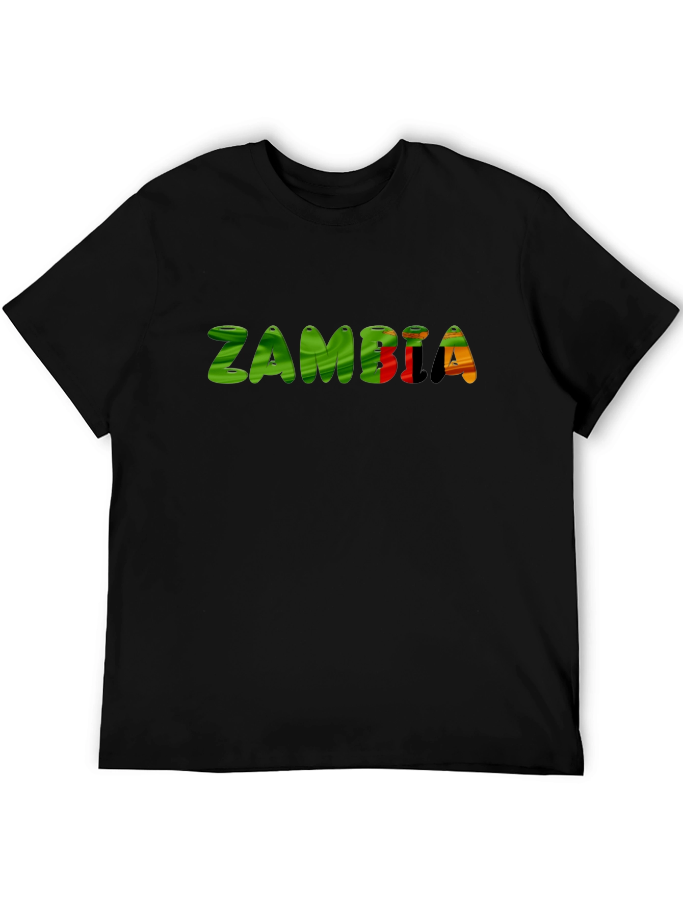 Zambia T-Shirt - Africa Flag Design