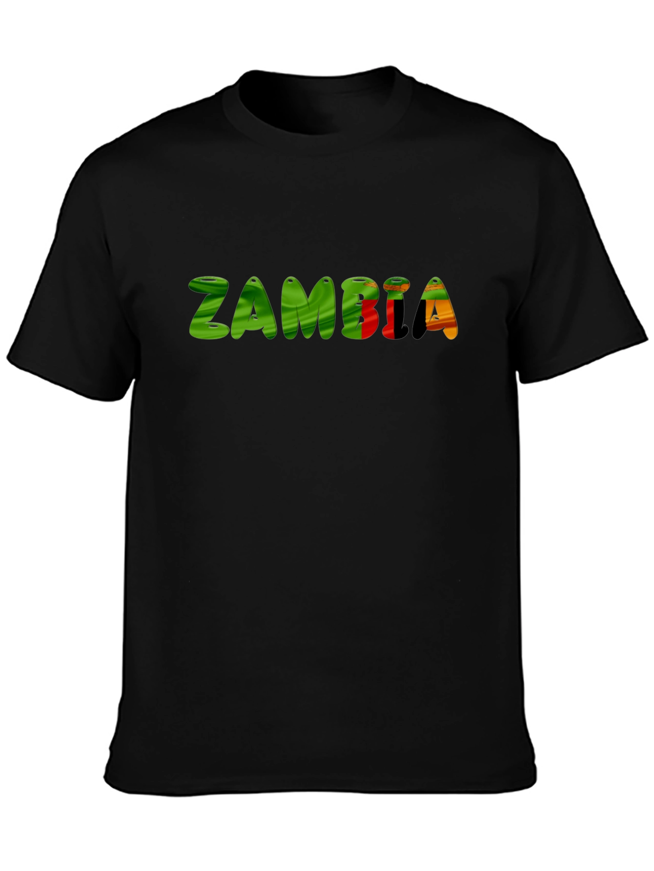 Zambia T-Shirt - Africa Flag Design