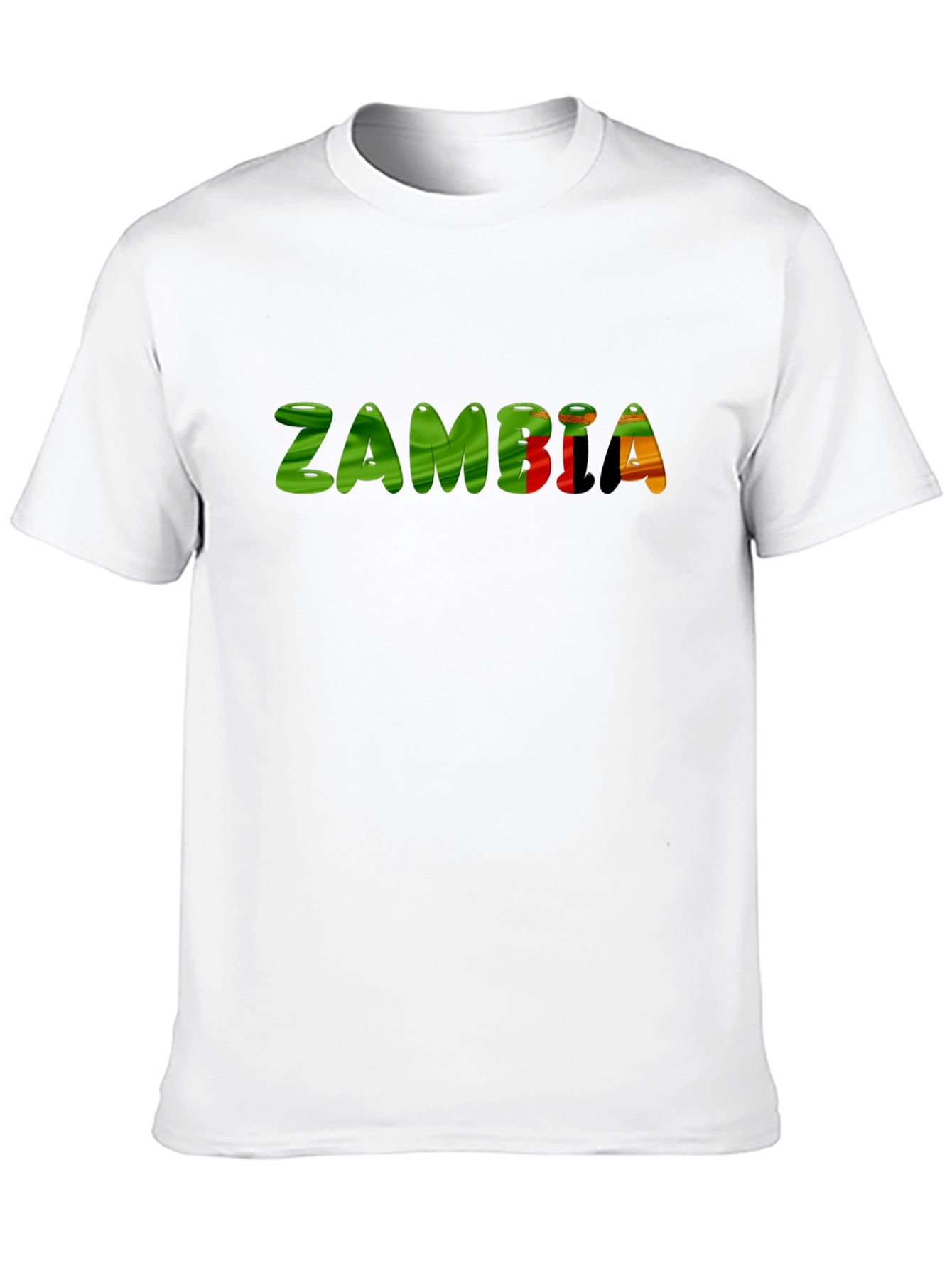Zambia T-Shirt - Africa Flag Design