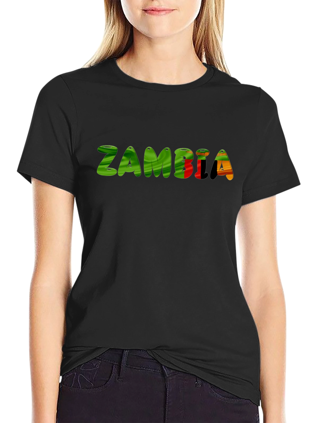 Zambia T-Shirt - Africa Flag Design