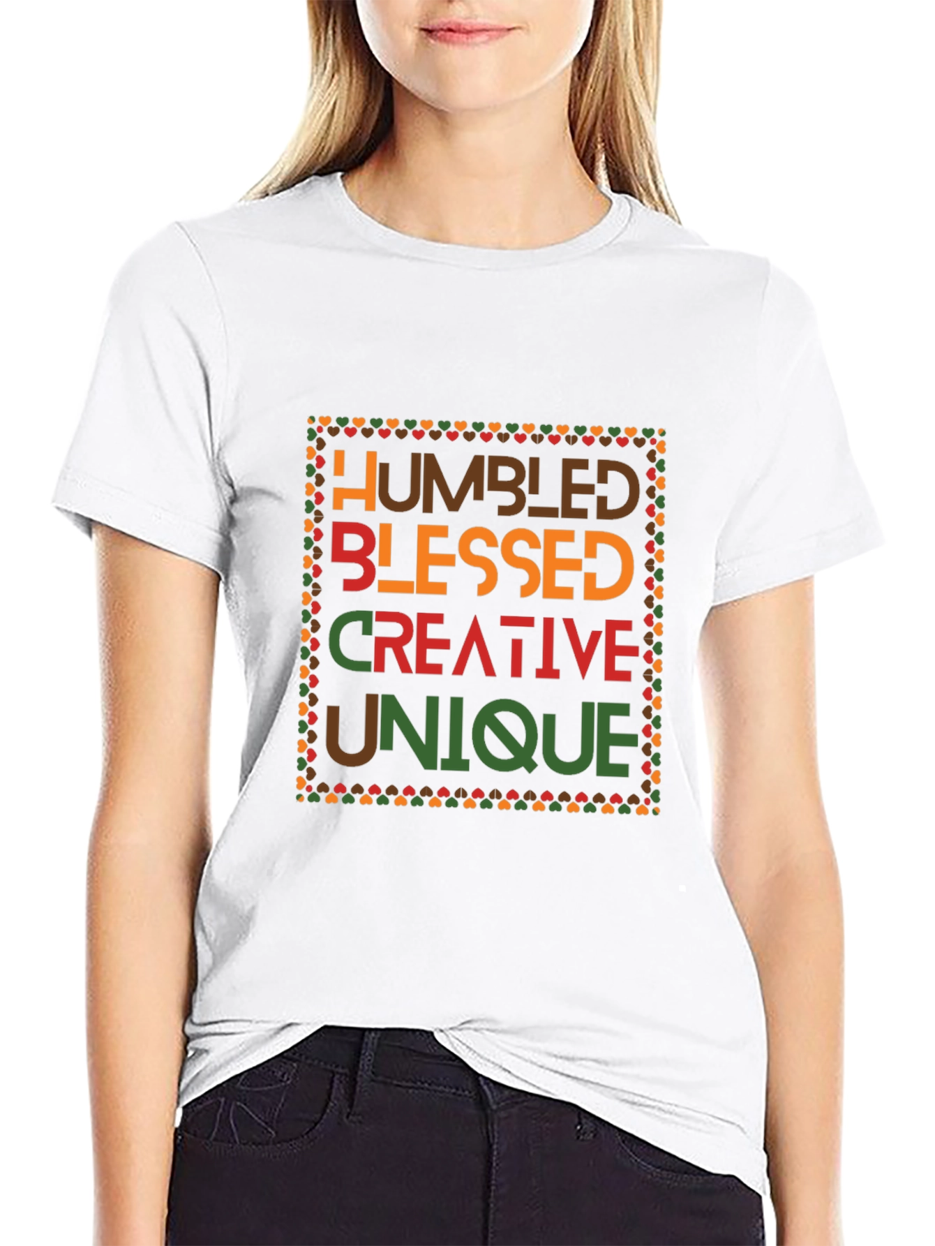 Humbled Blessed Creative Unique Graphic Tee