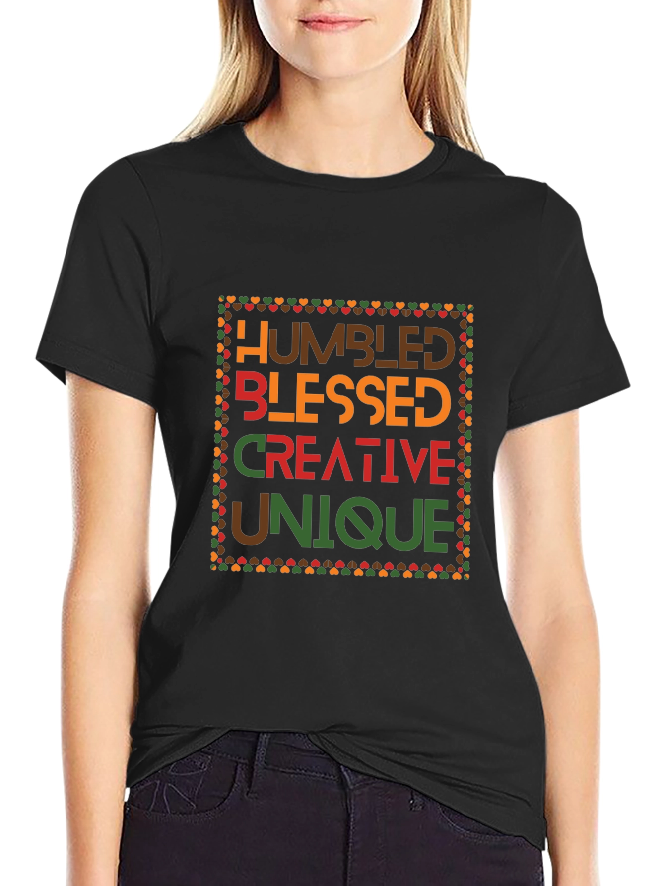 Humbled Blessed Creative Unique Graphic Tee