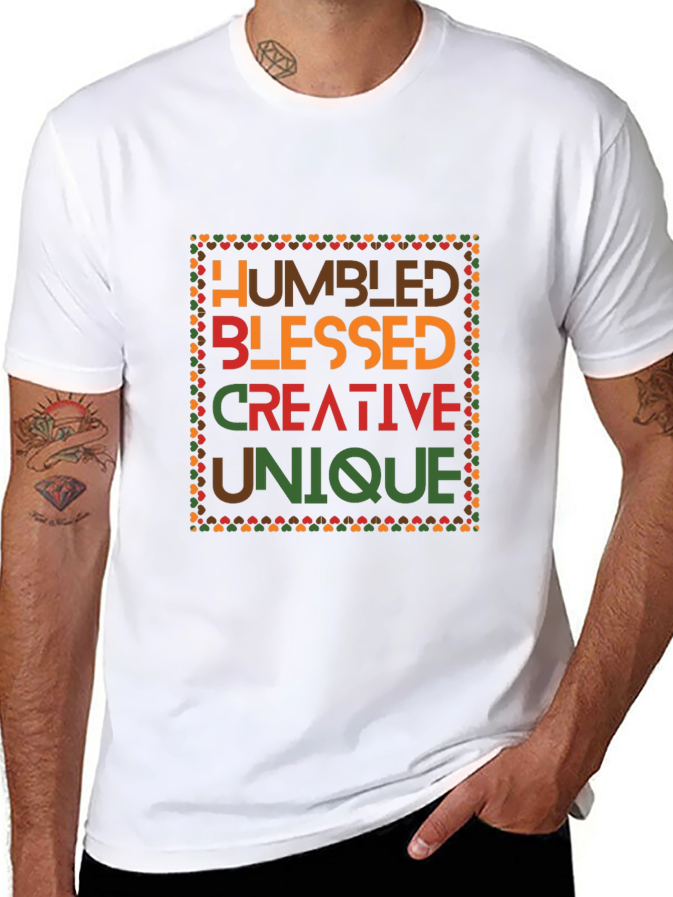 Humbled Blessed Creative Unique Graphic Tee