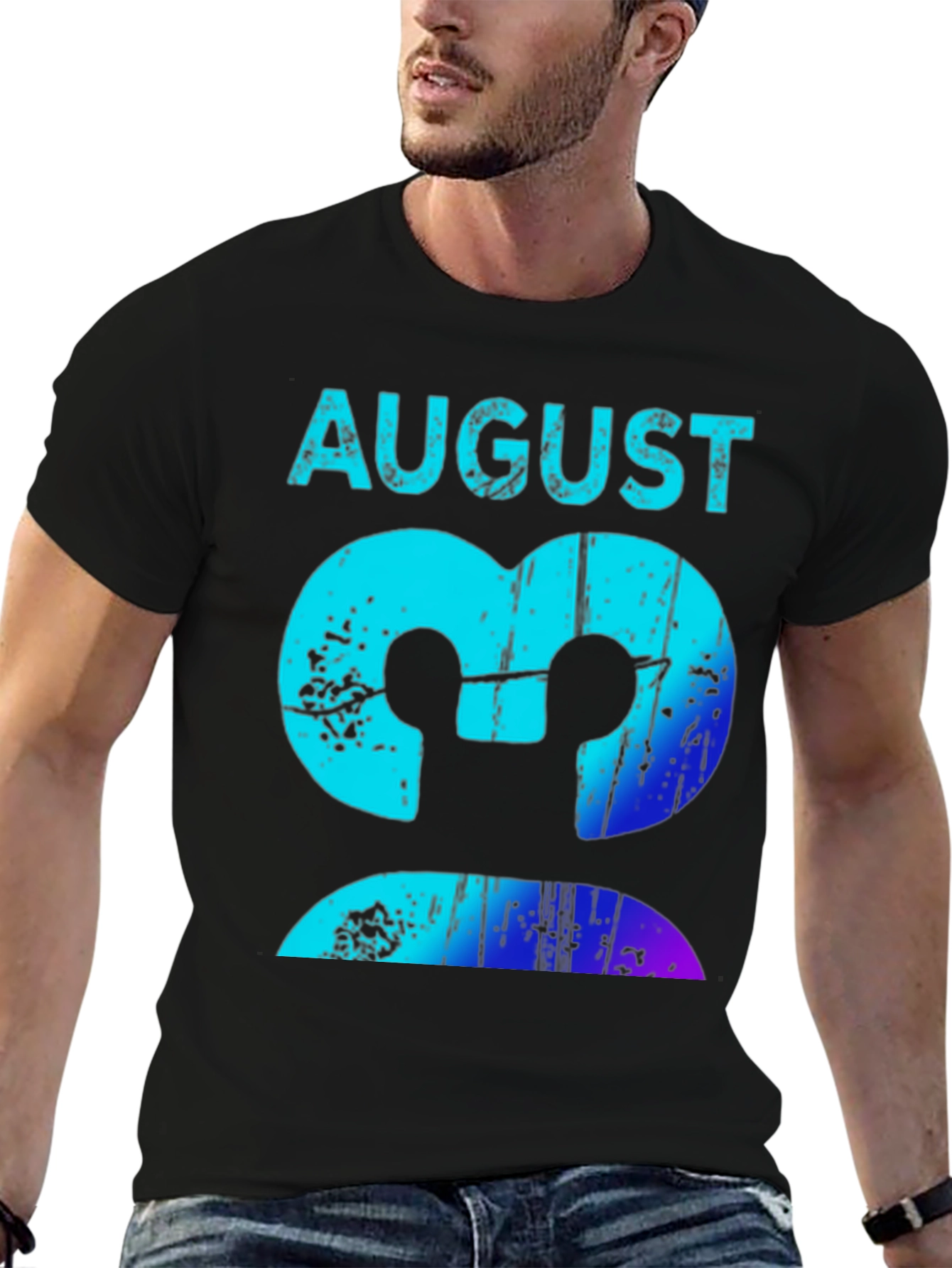 August Birthday Month Graphic Tee
