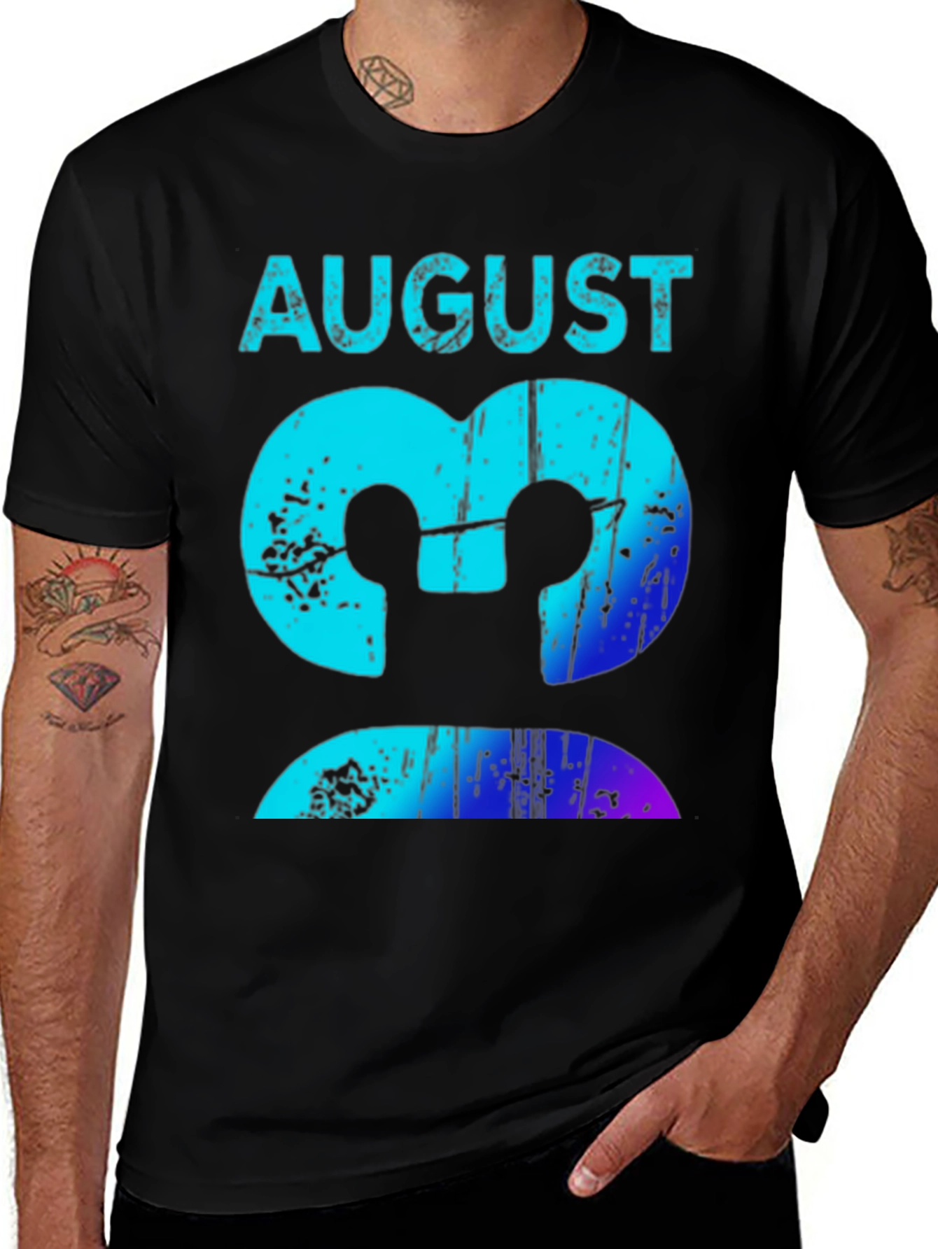 August Birthday Month Graphic Tee