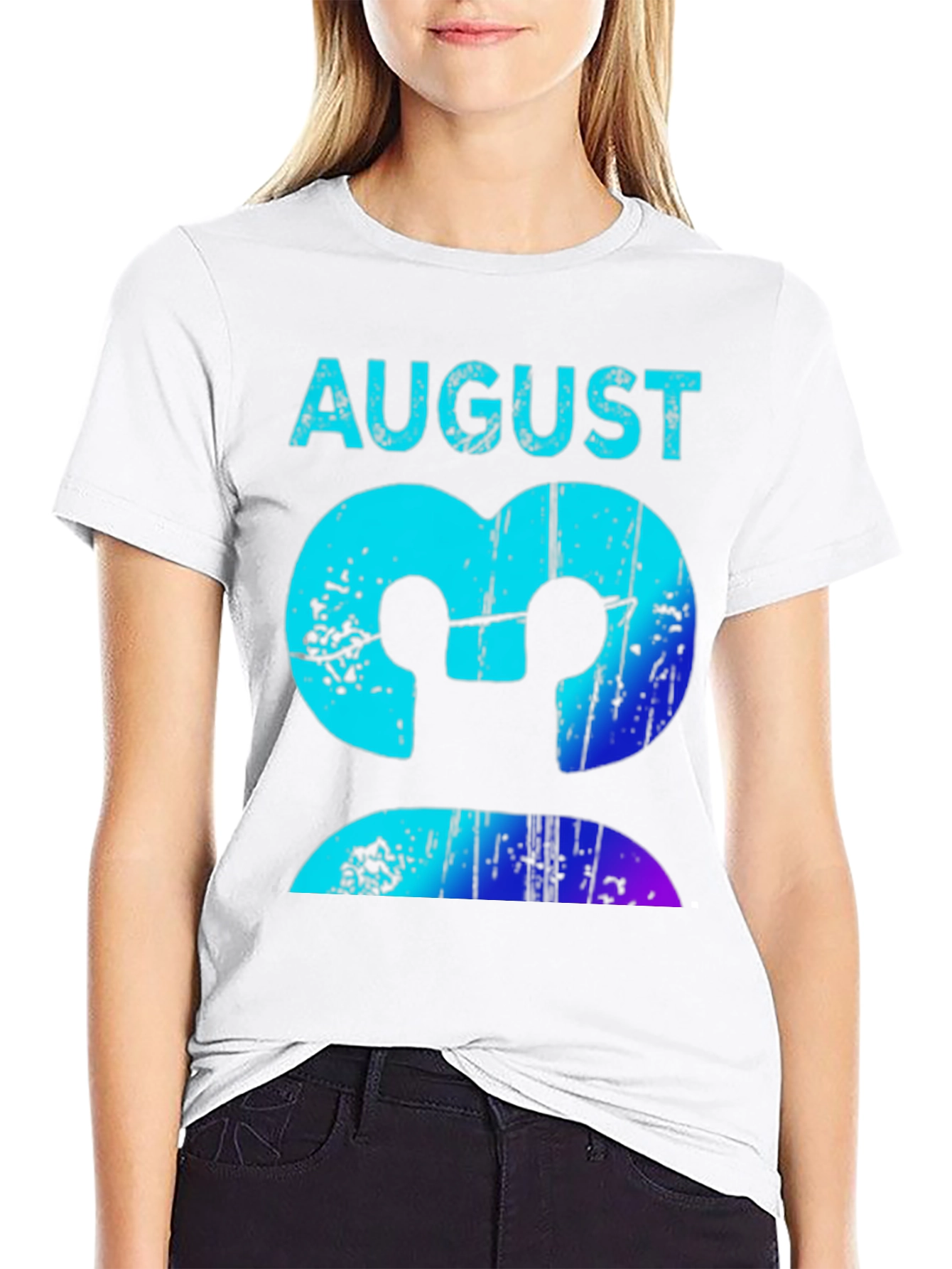 August Birthday Month Graphic Tee