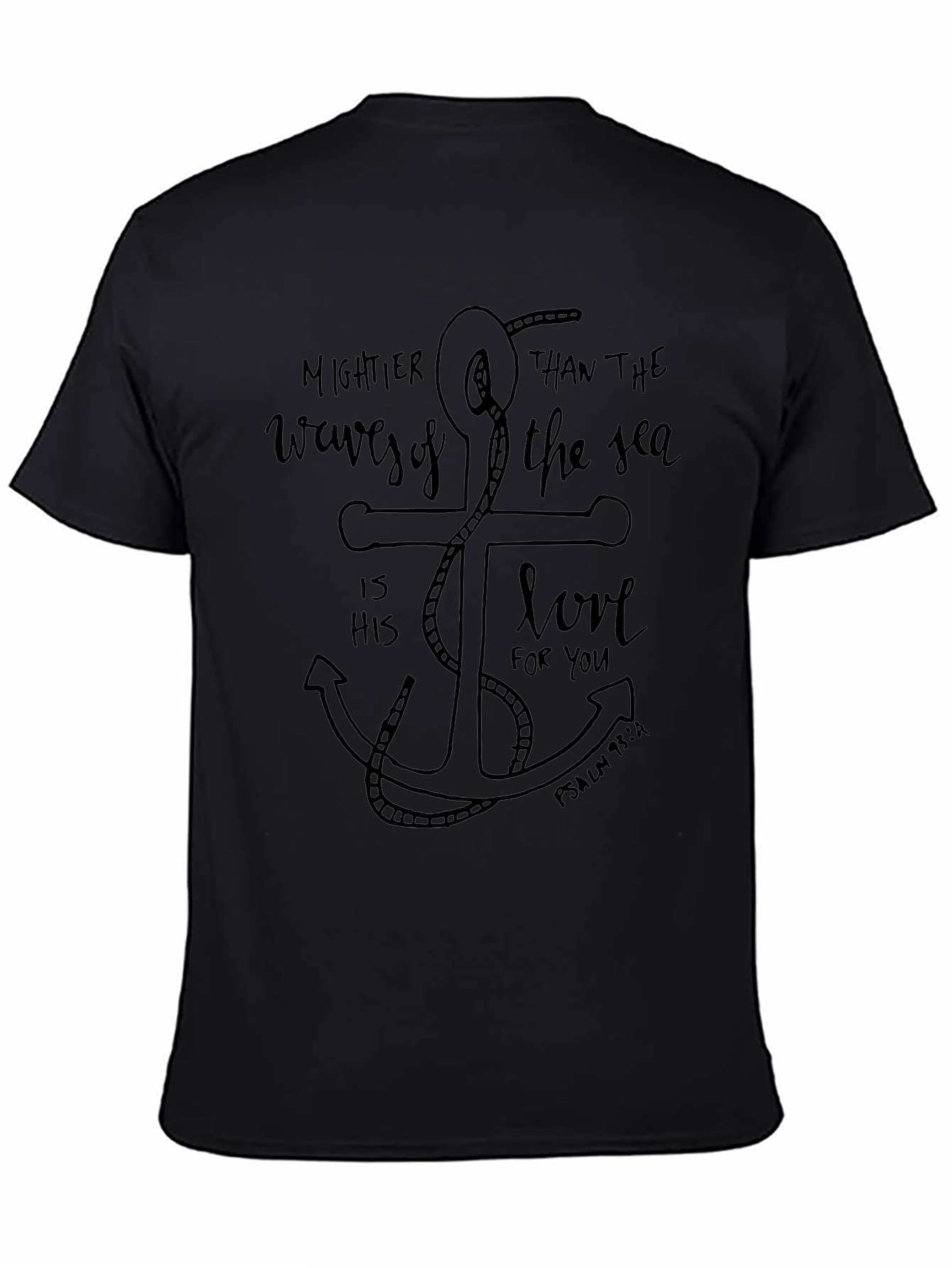 Faith-Inspired Anchor T-Shirt