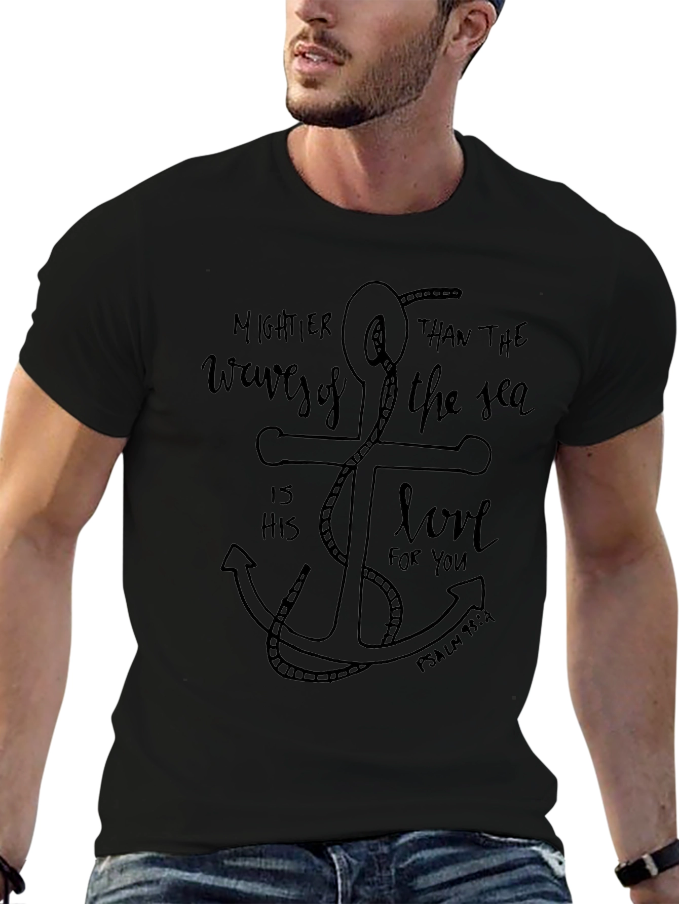 Faith-Inspired Anchor T-Shirt