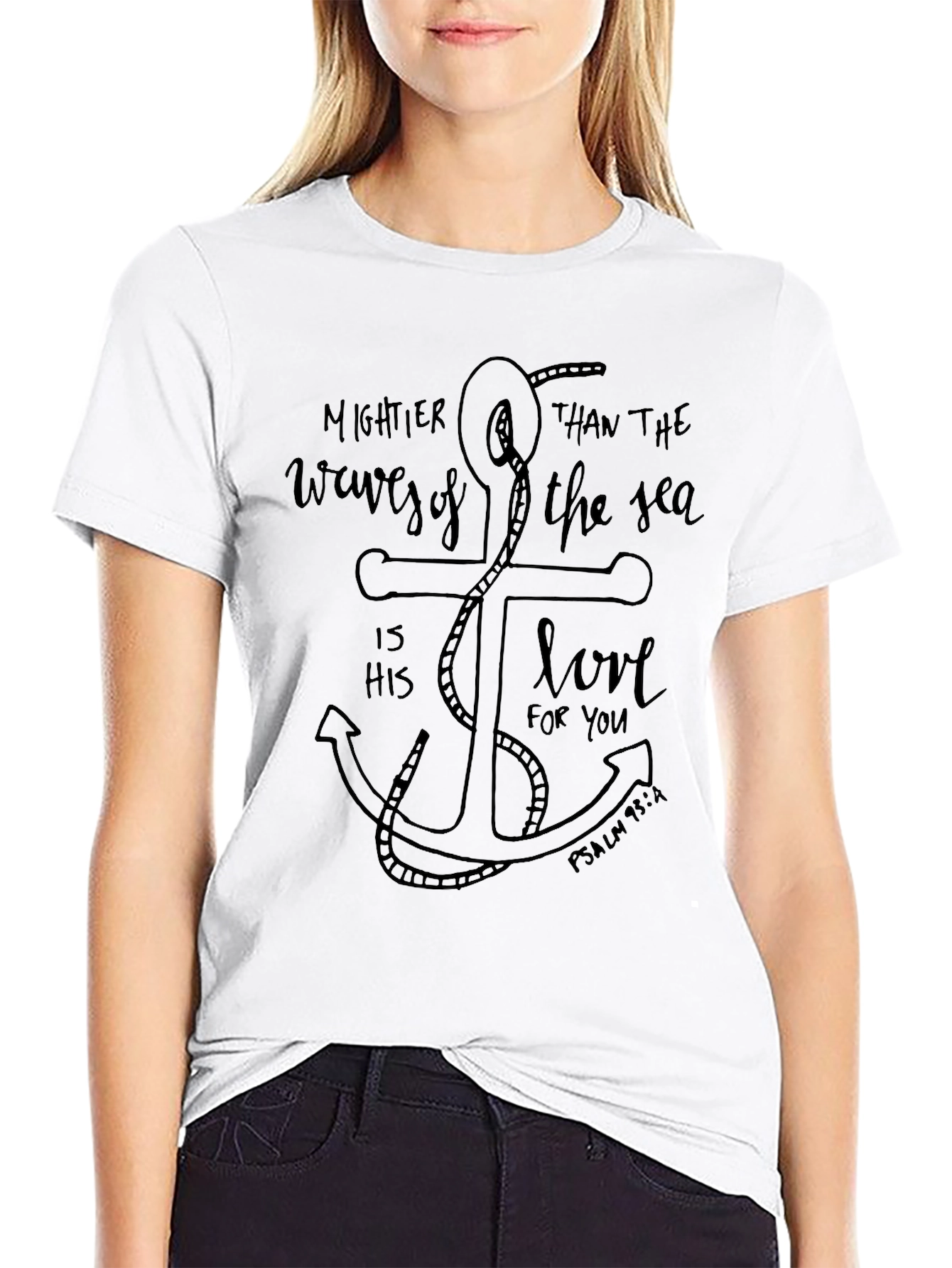 Faith-Inspired Anchor T-Shirt