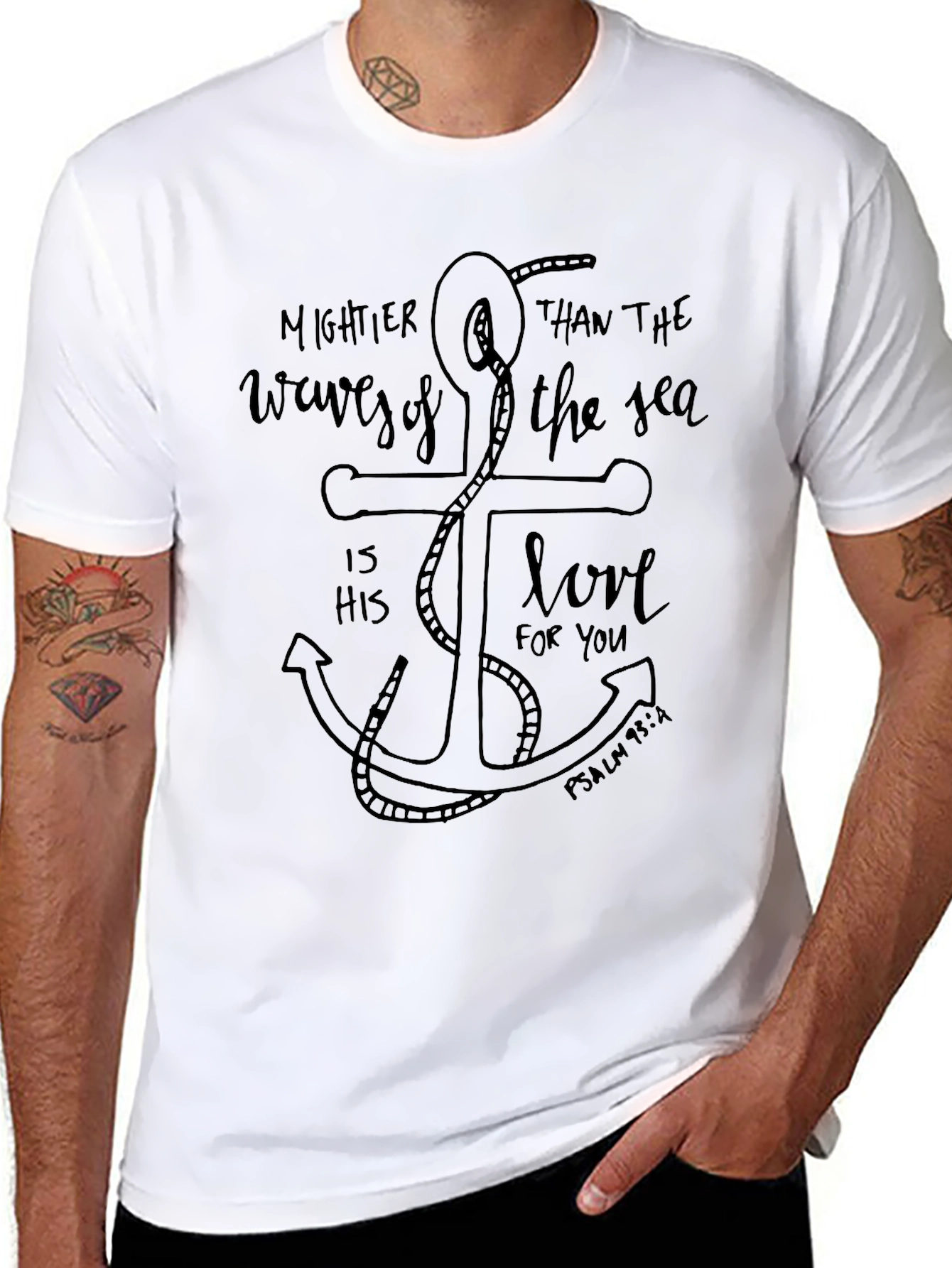 Faith-Inspired Anchor T-Shirt