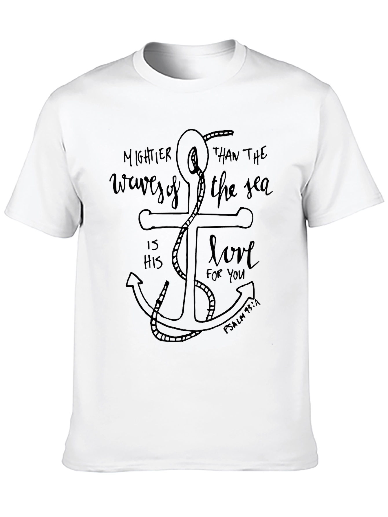 Faith-Inspired Anchor T-Shirt