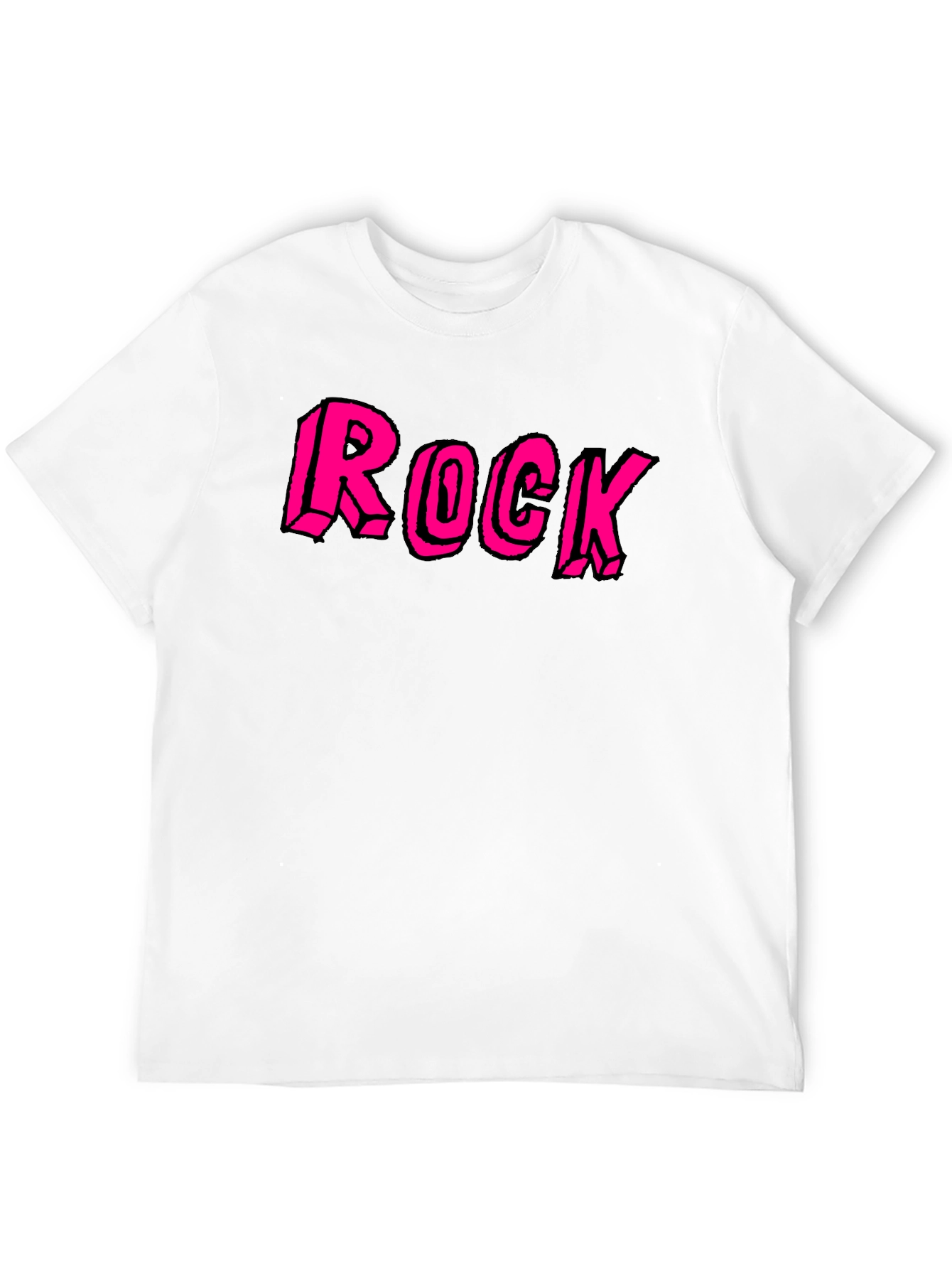 Rock Graphic Black Tee for Music Lovers