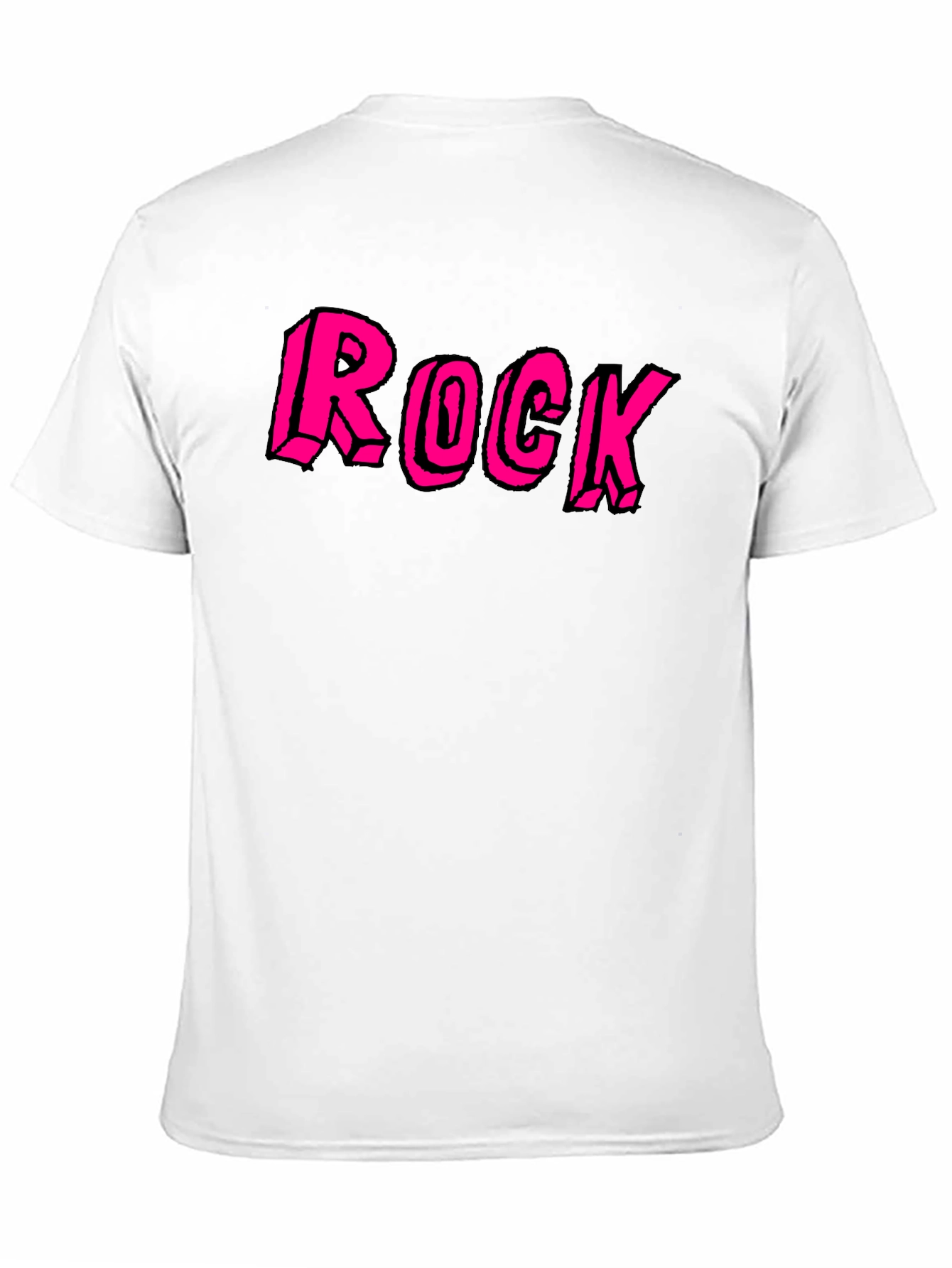 Rock Graphic Black Tee for Music Lovers