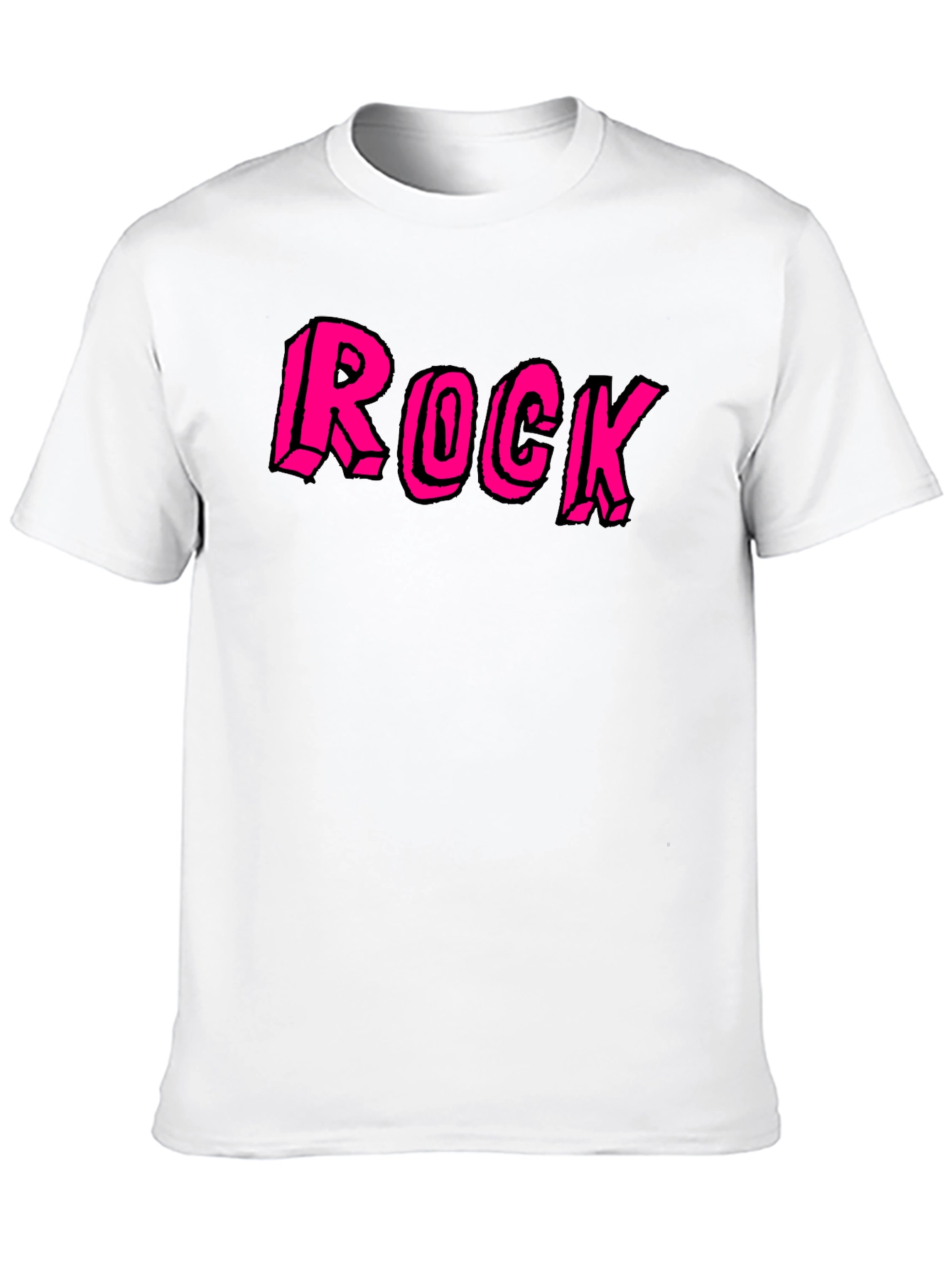 Rock Graphic Black Tee for Music Lovers