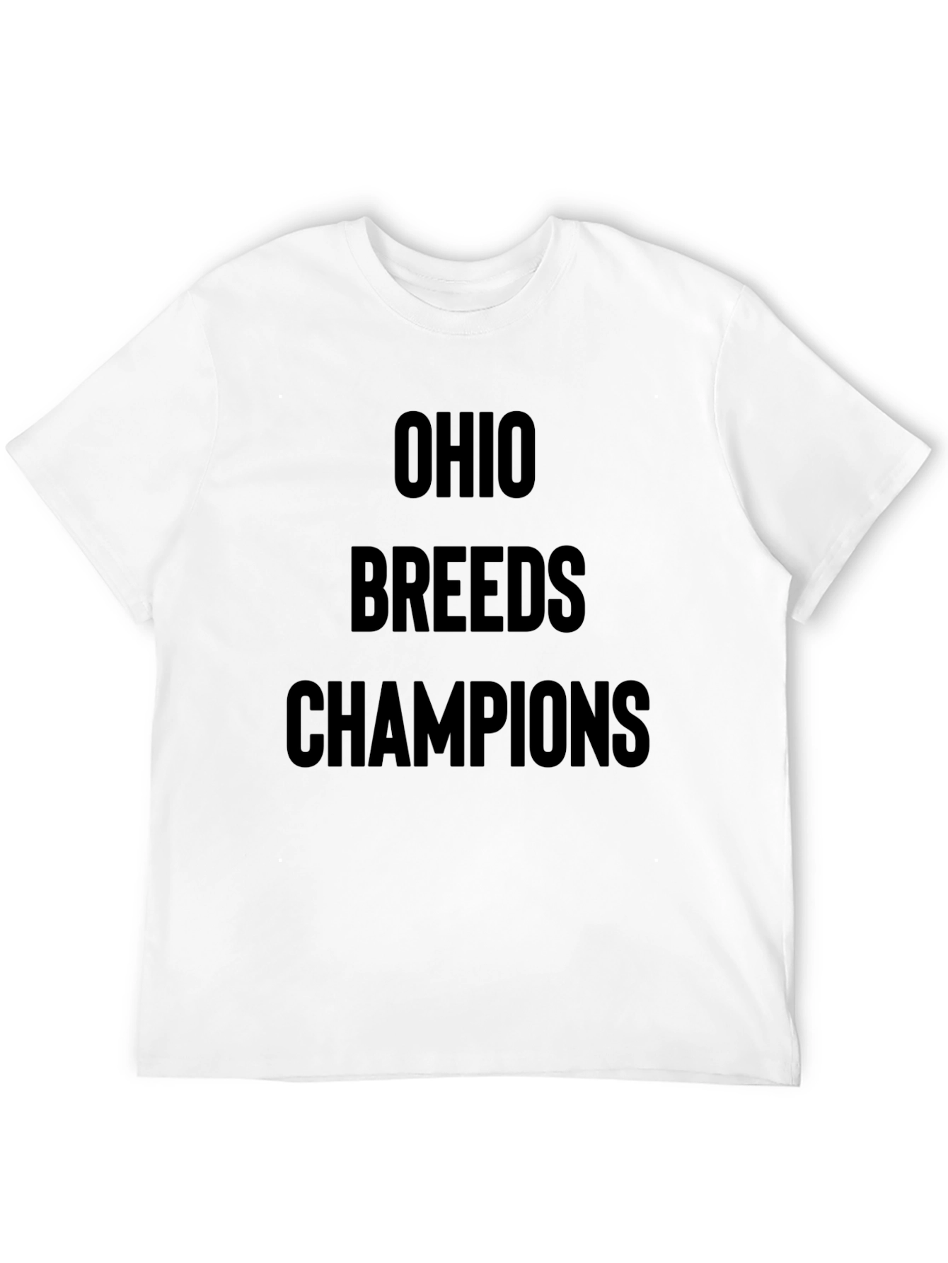 Ohio Breeds Champions Black T-Shirt