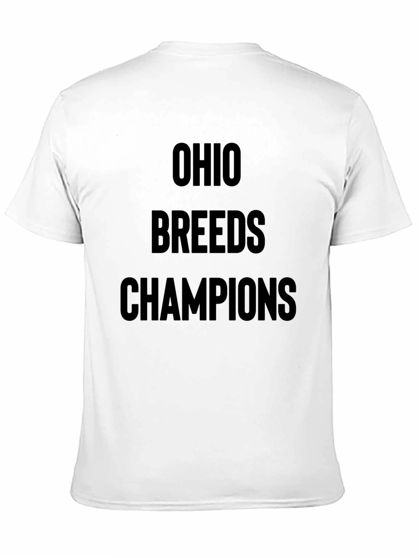 Ohio Breeds Champions Black T-Shirt