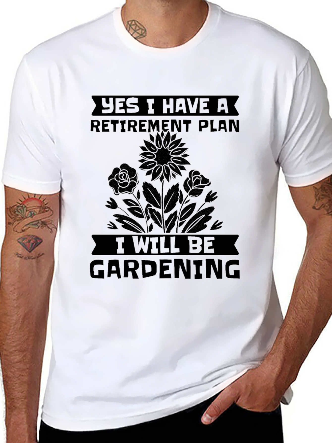 Retirement Plan Gardening T-Shirt