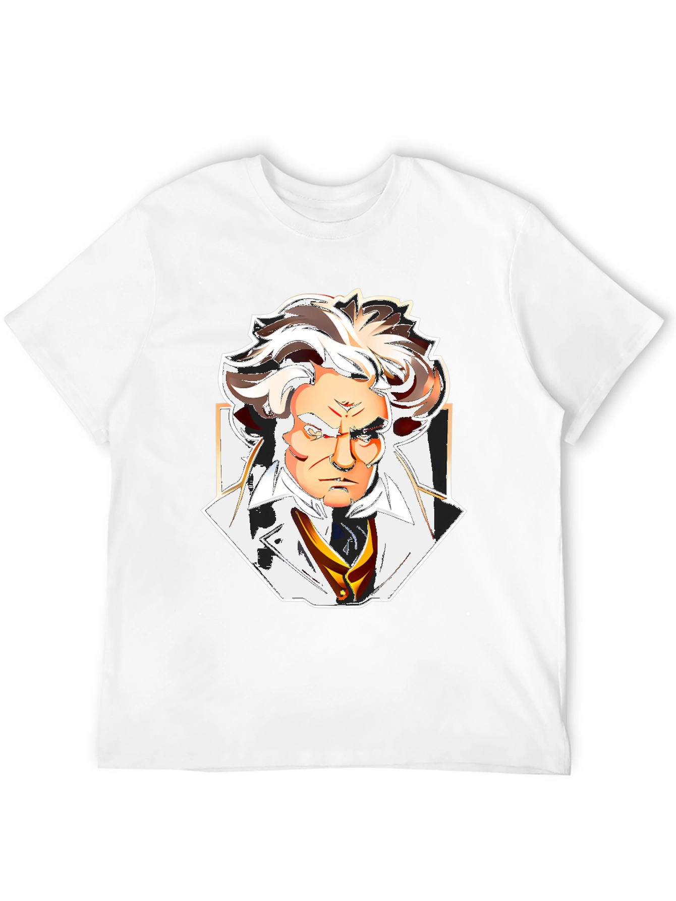 Beethoven Graphic Tee - Classic Musician Design