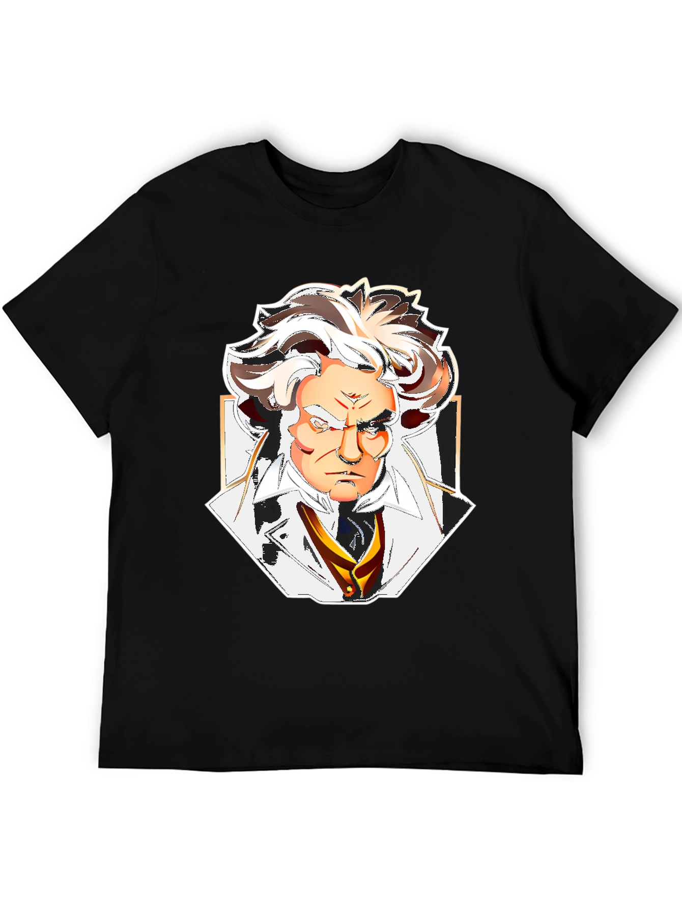 Beethoven Graphic Tee - Classic Musician Design