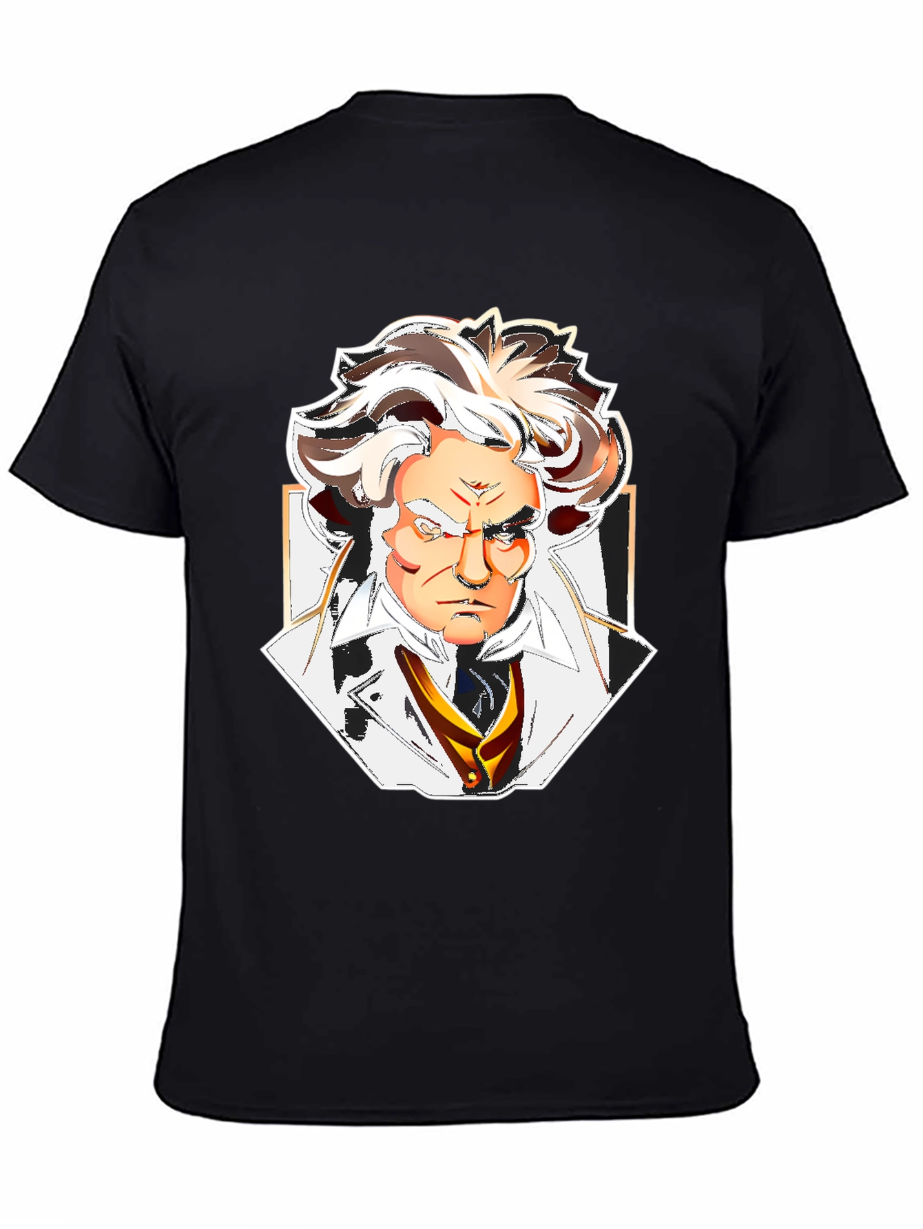 Beethoven Graphic Tee - Classic Musician Design