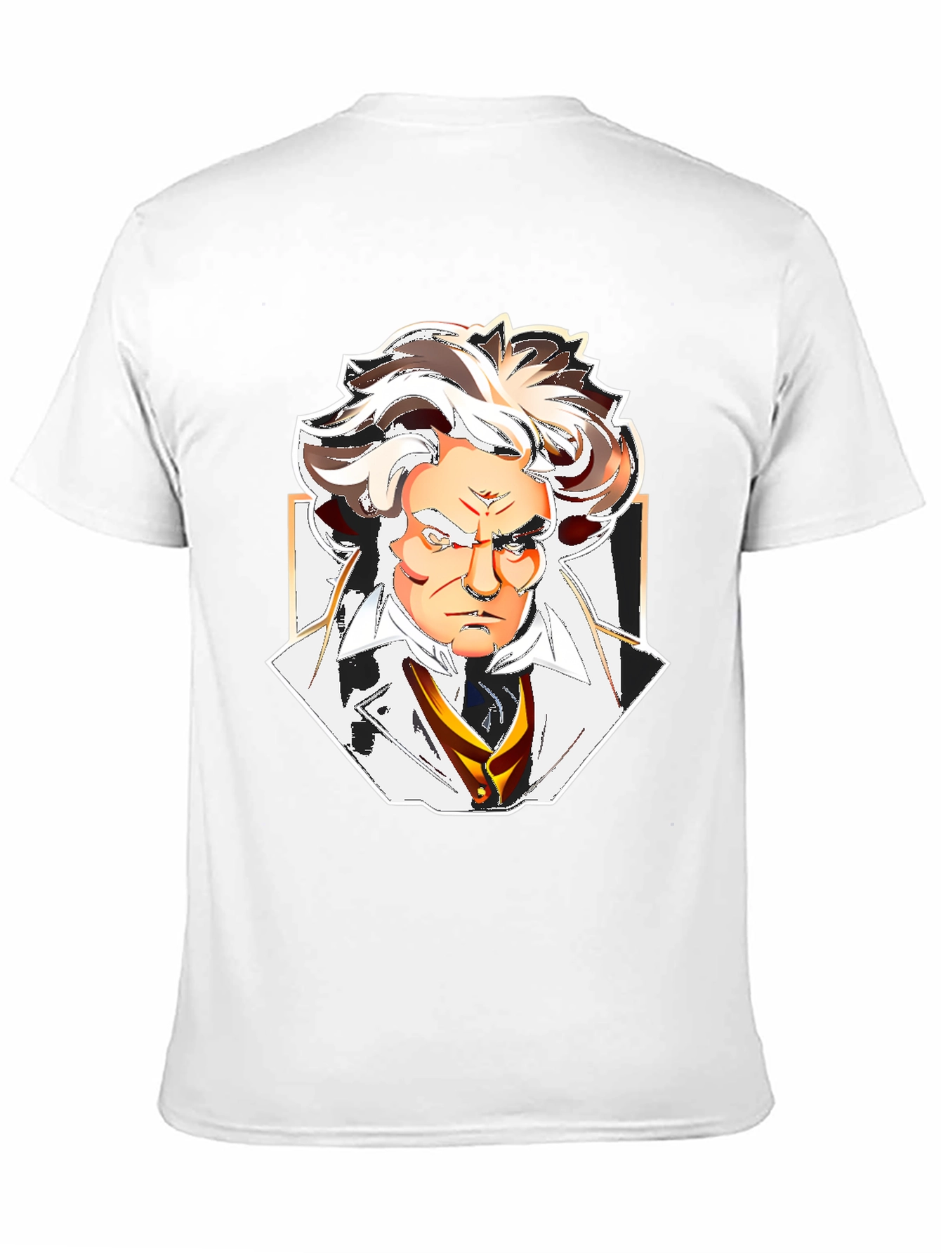 Beethoven Graphic Tee - Classic Musician Design