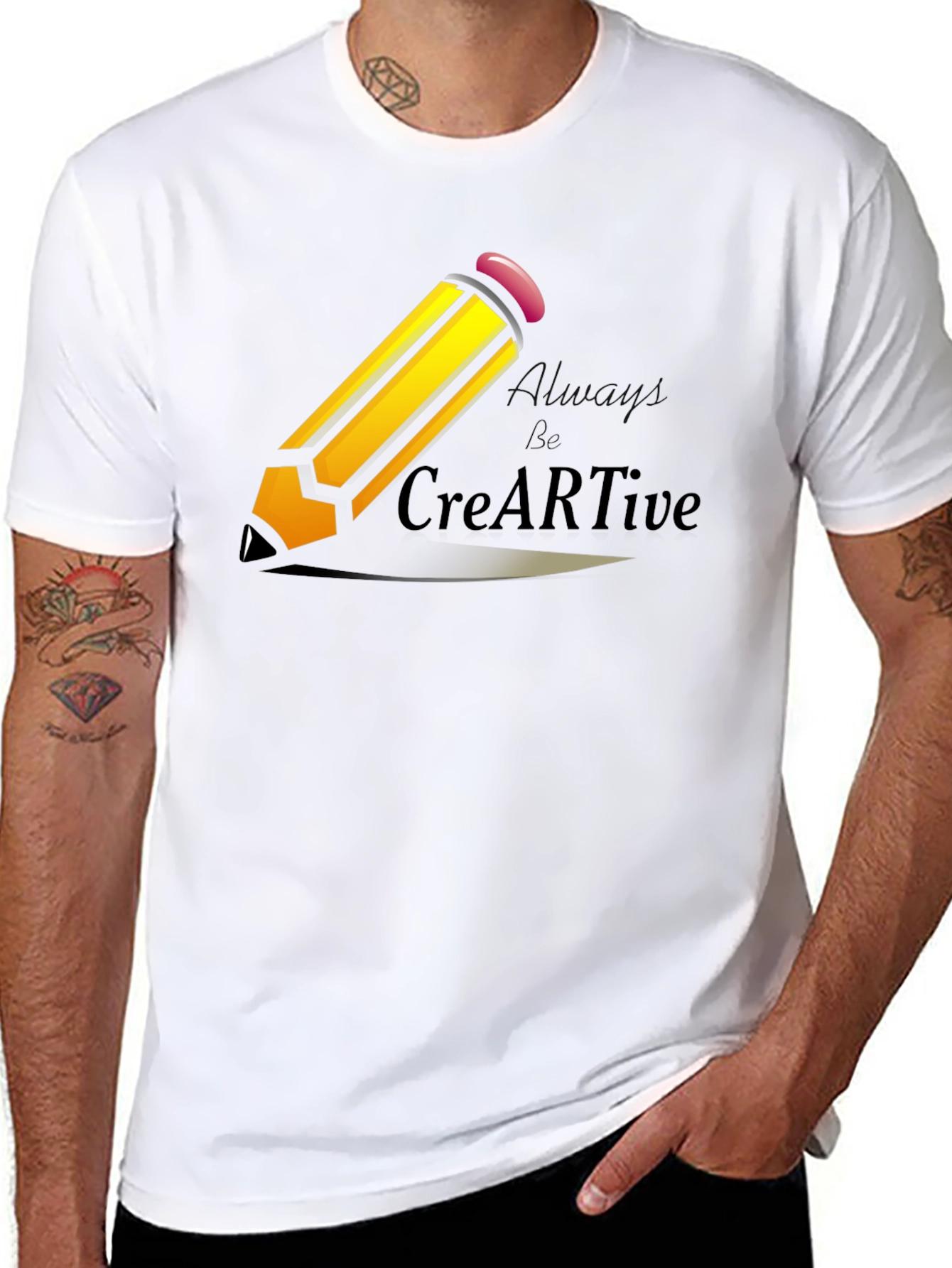 Be CreARTive Graphic T-Shirt
