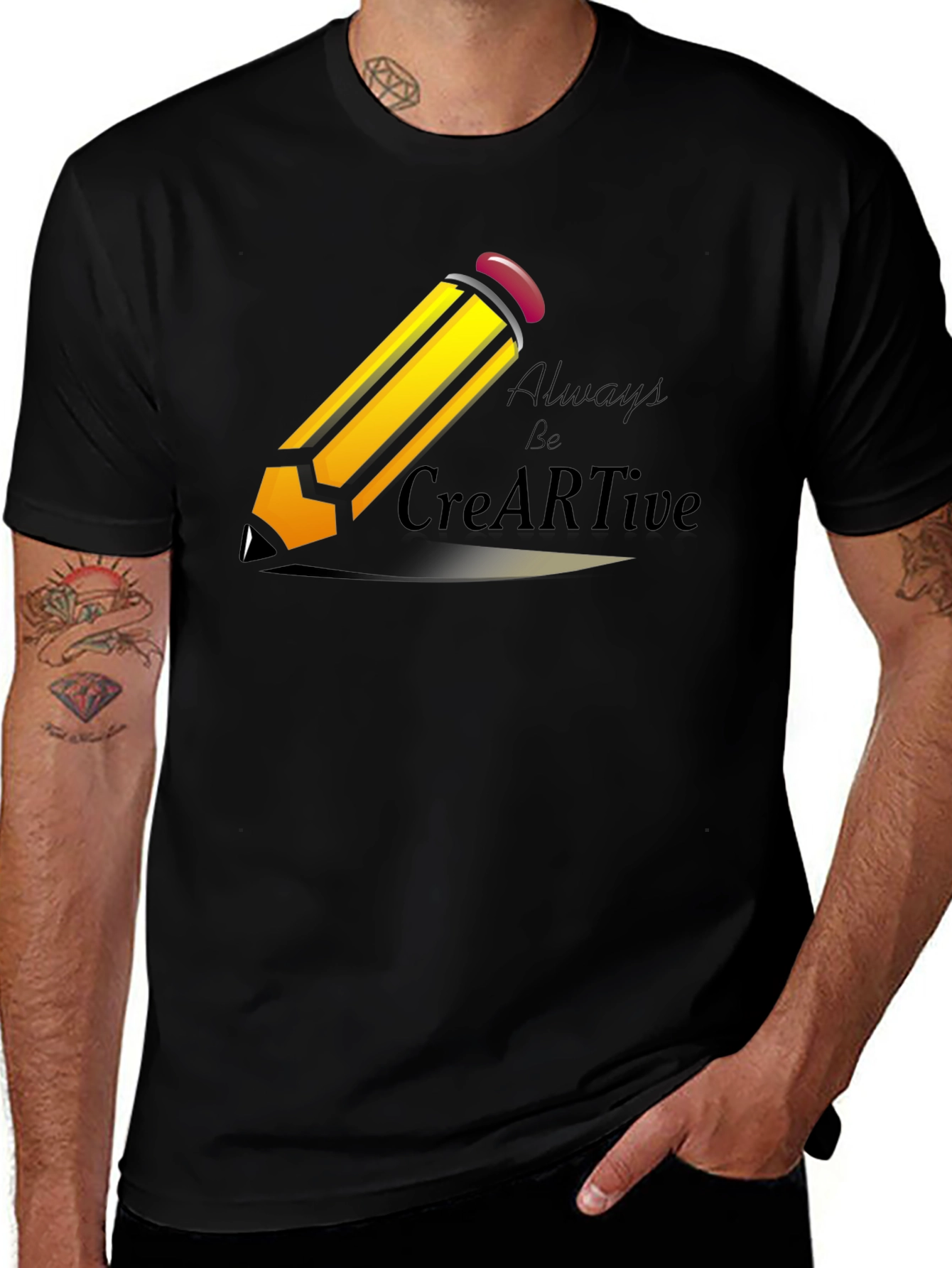 Be CreARTive Graphic T-Shirt