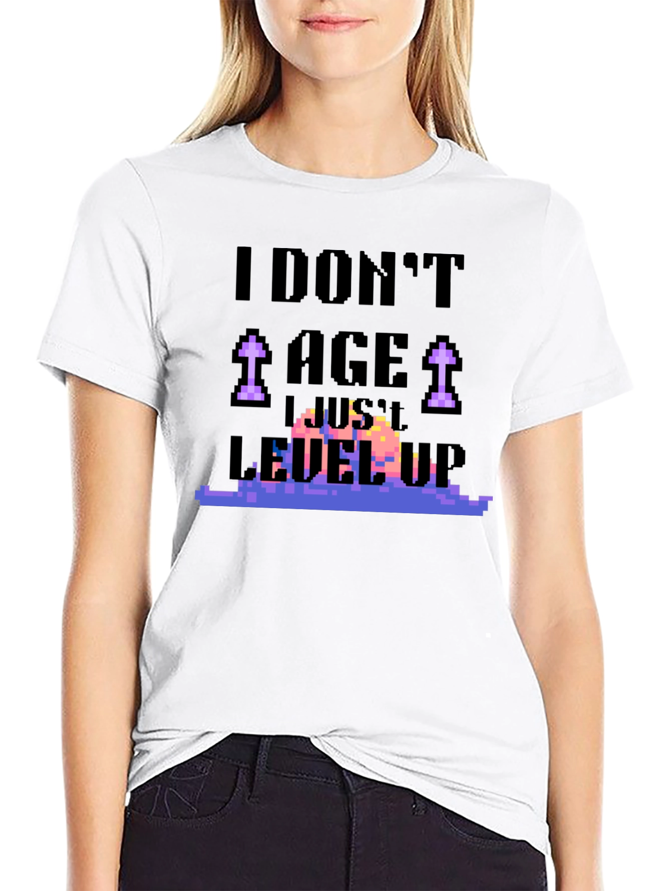 I Dont Age I Just Level Up T-Shirt