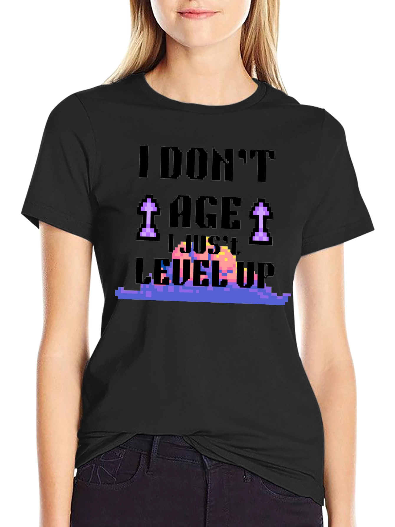 I Dont Age I Just Level Up T-Shirt