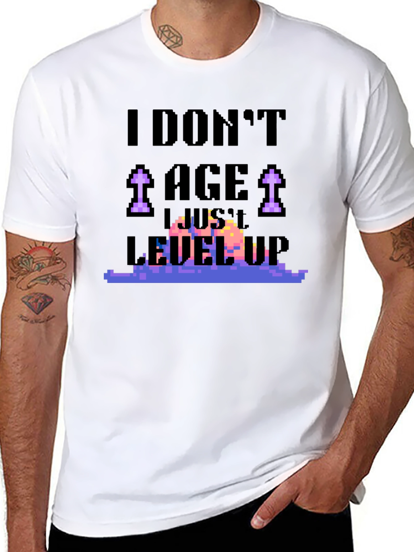 I Dont Age I Just Level Up T-Shirt