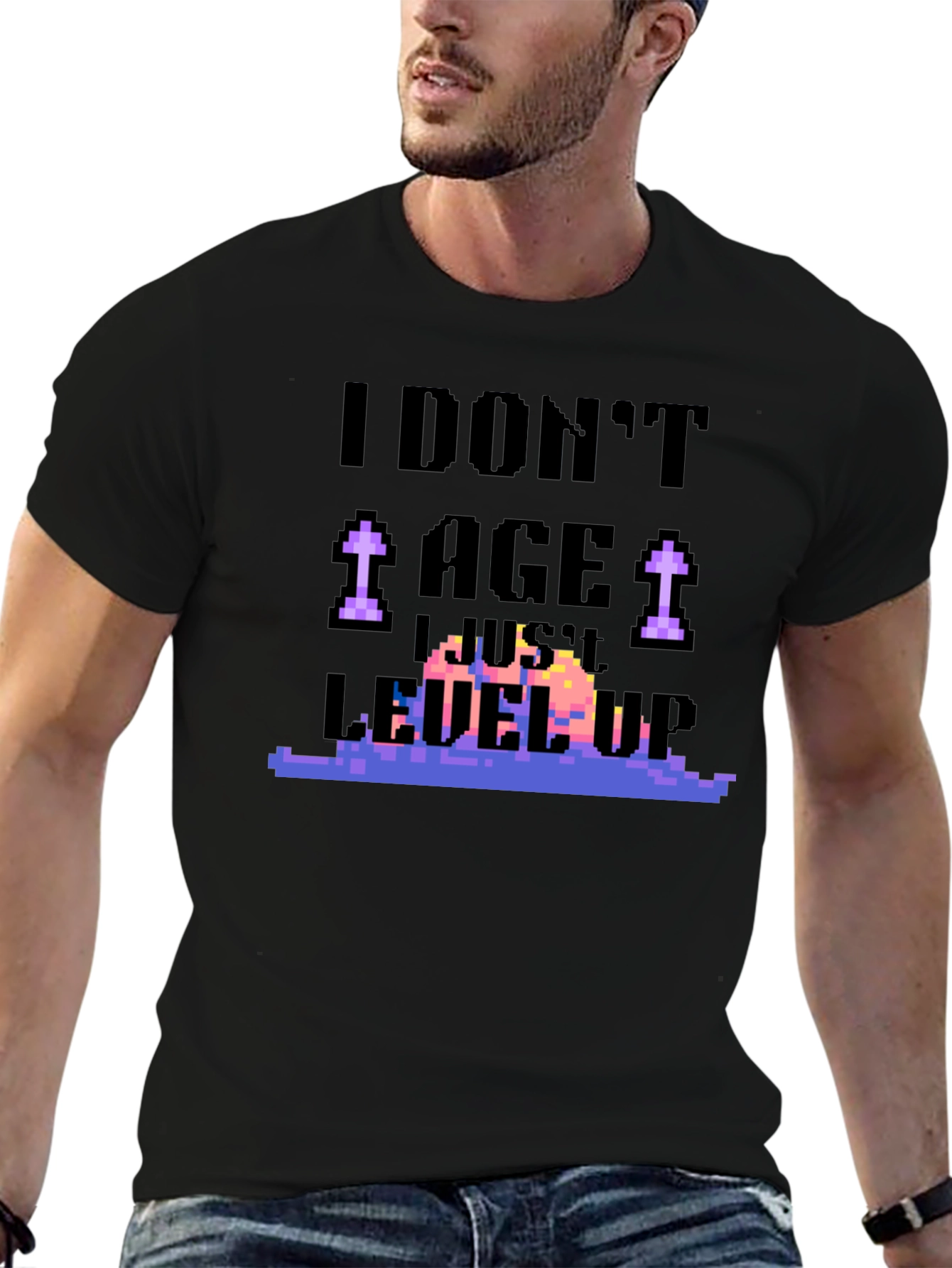 I Dont Age I Just Level Up T-Shirt
