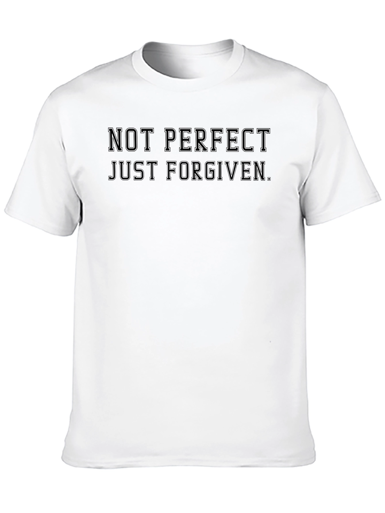 Not Perfect Just Forgiven Tee - Christian T-Shirt
