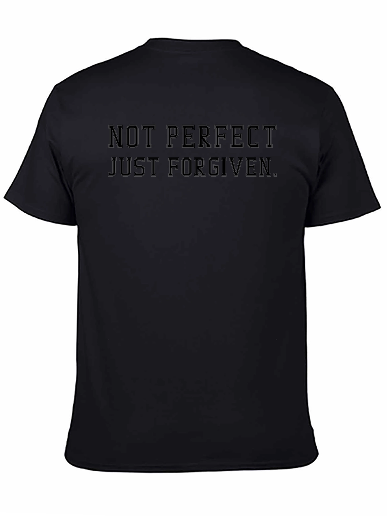 Not Perfect Just Forgiven Tee - Christian T-Shirt
