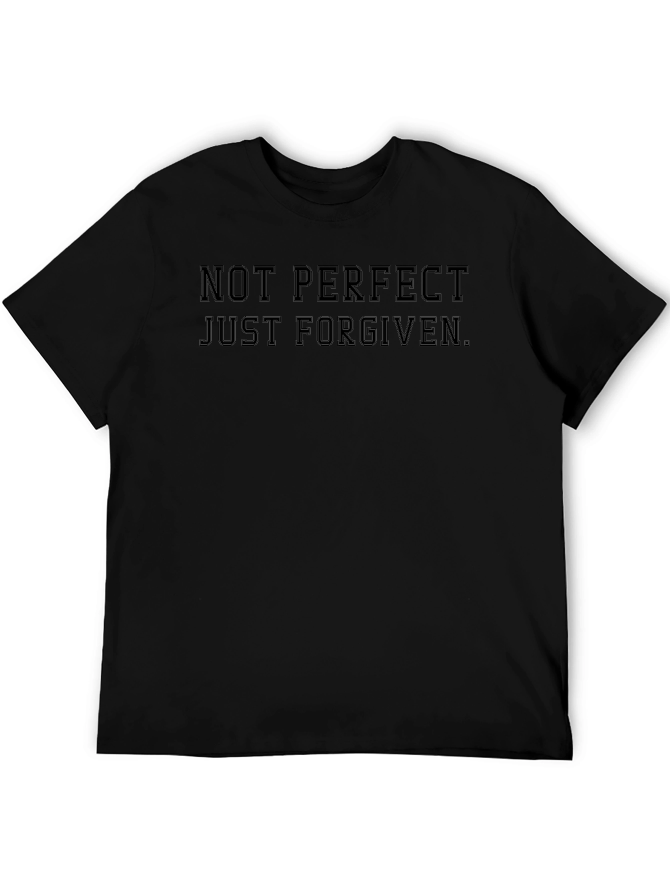 Not Perfect Just Forgiven Tee - Christian T-Shirt