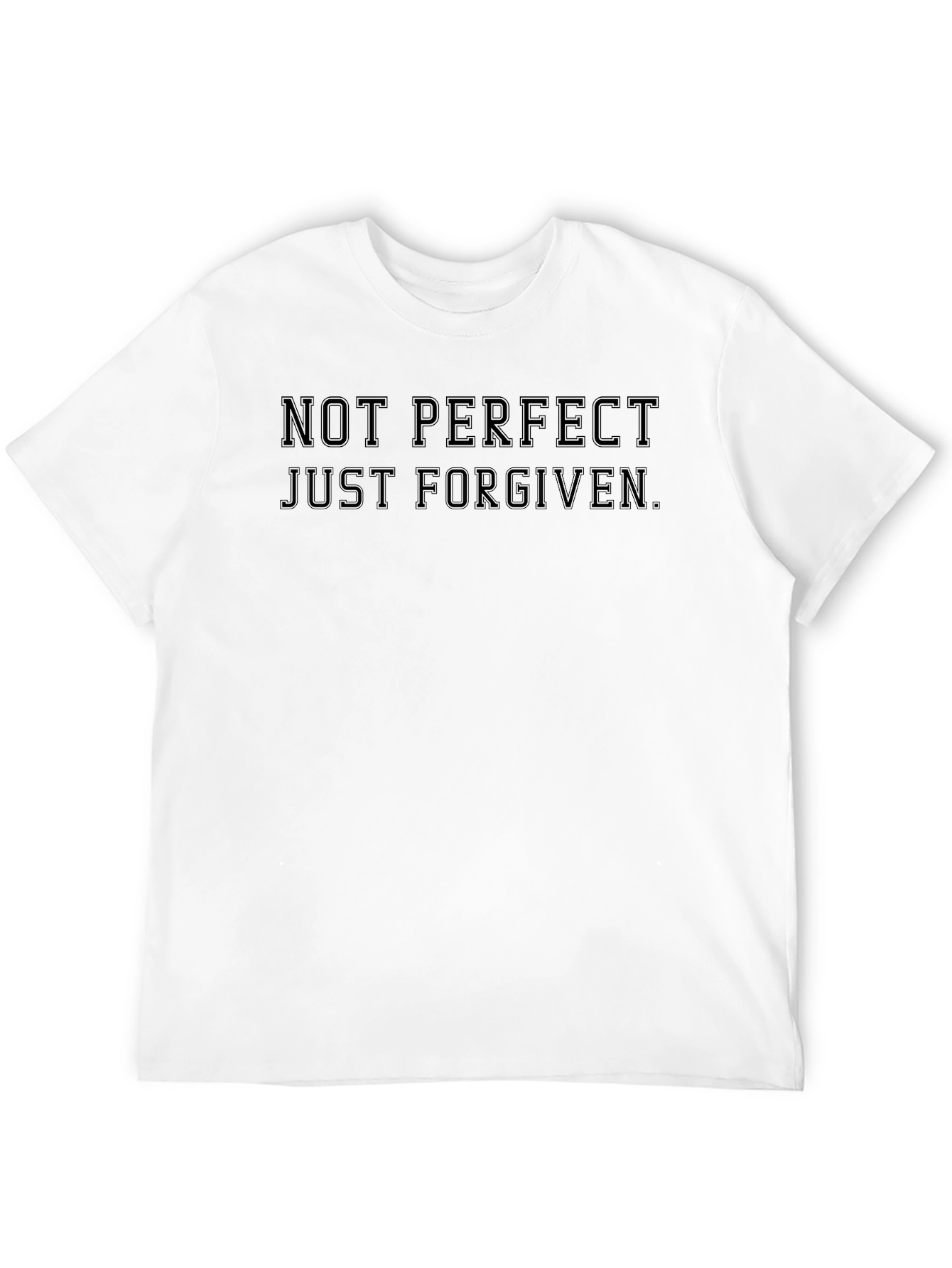 Not Perfect Just Forgiven Tee - Christian T-Shirt