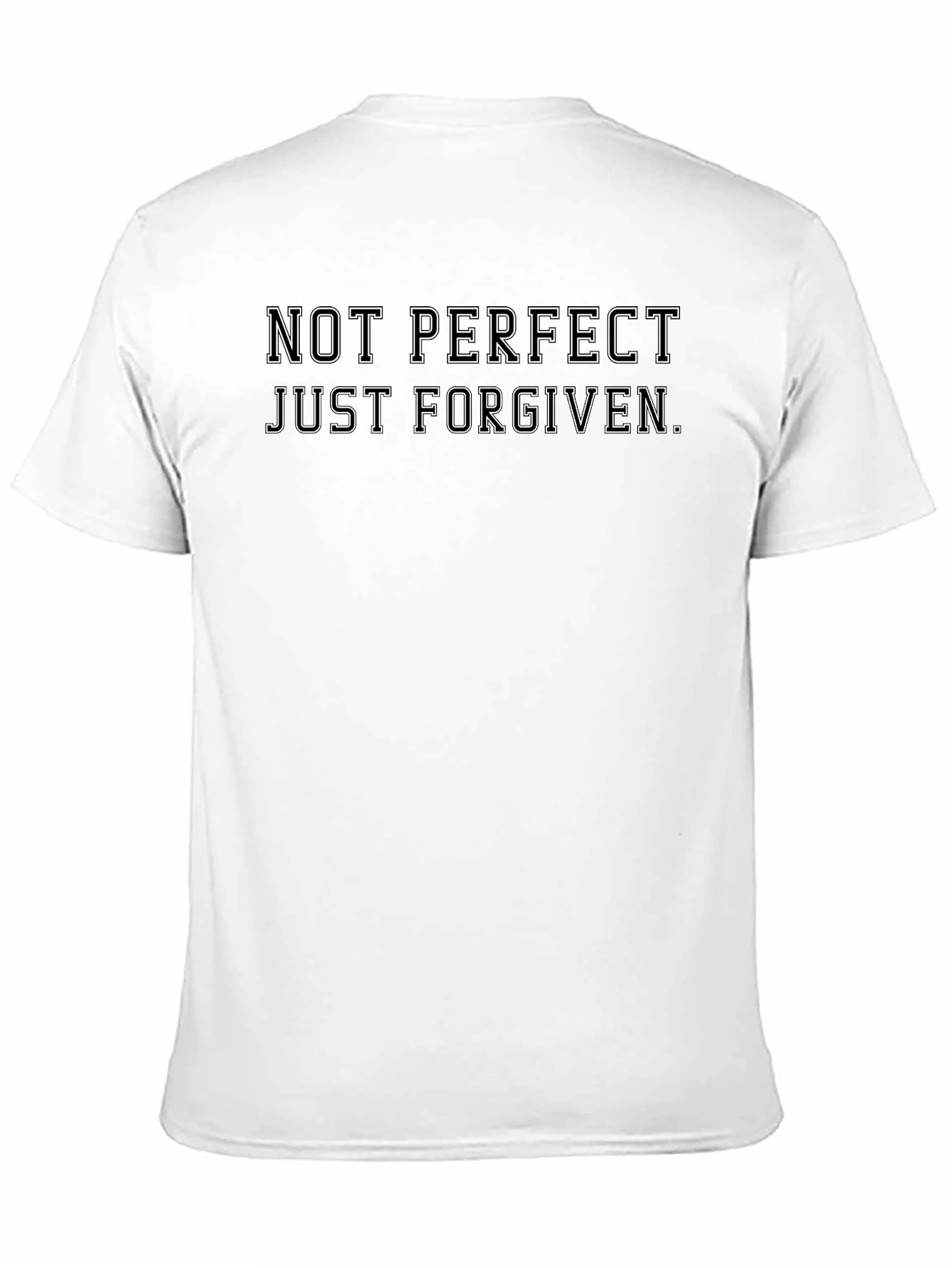 Not Perfect Just Forgiven Tee - Christian T-Shirt