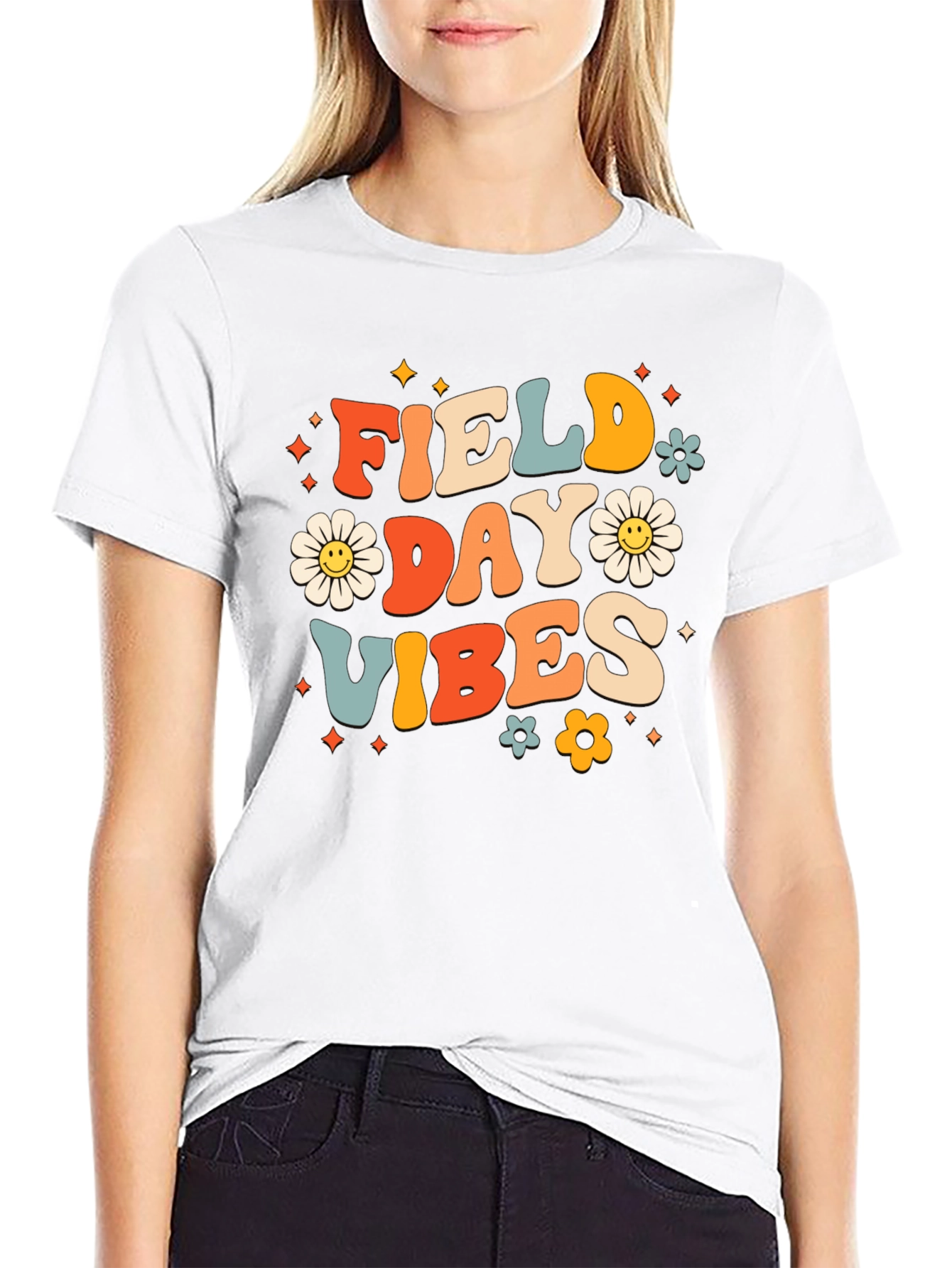 Retro Field Day Vibes Graphic Tee