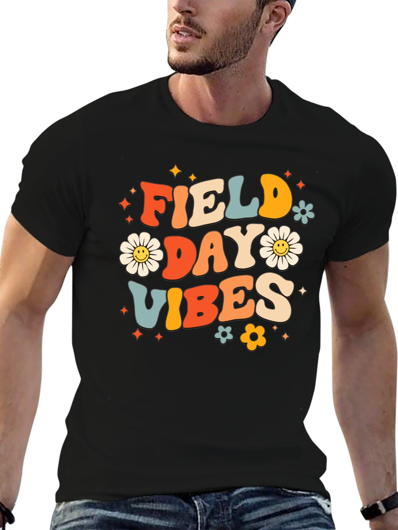 Retro Field Day Vibes Graphic Tee