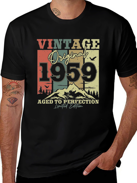 Vintage 1959 Aged to Perfection Limited Edition T-Shirt