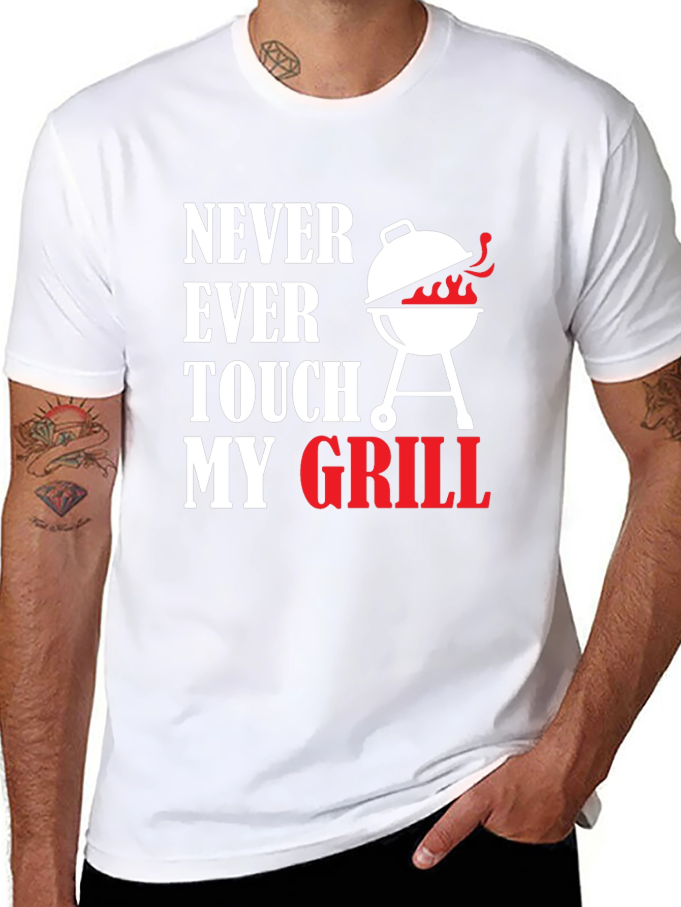 Never Ever Touch My Grill T-Shirt