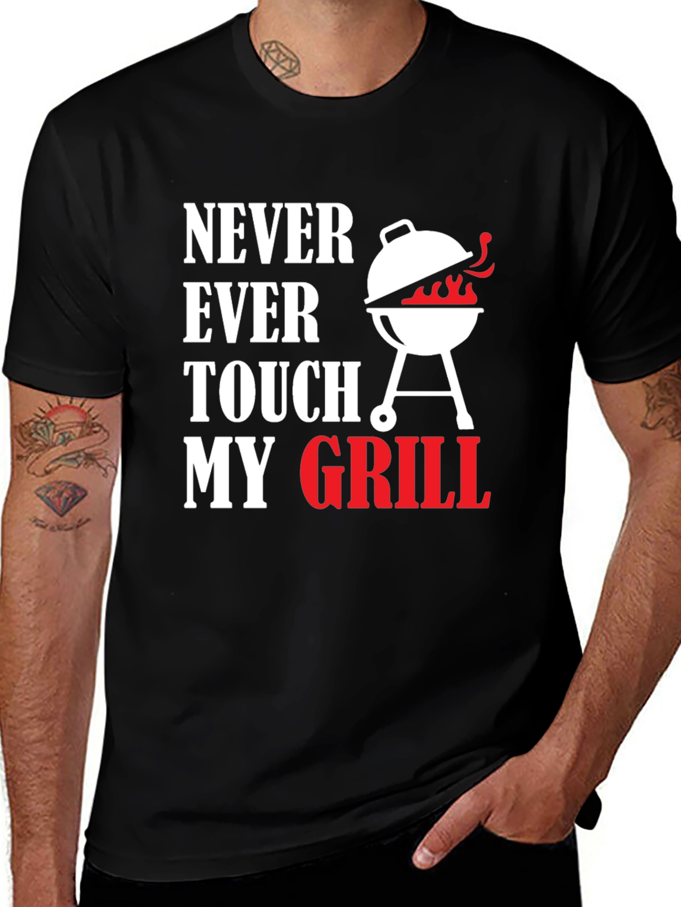 Never Ever Touch My Grill T-Shirt